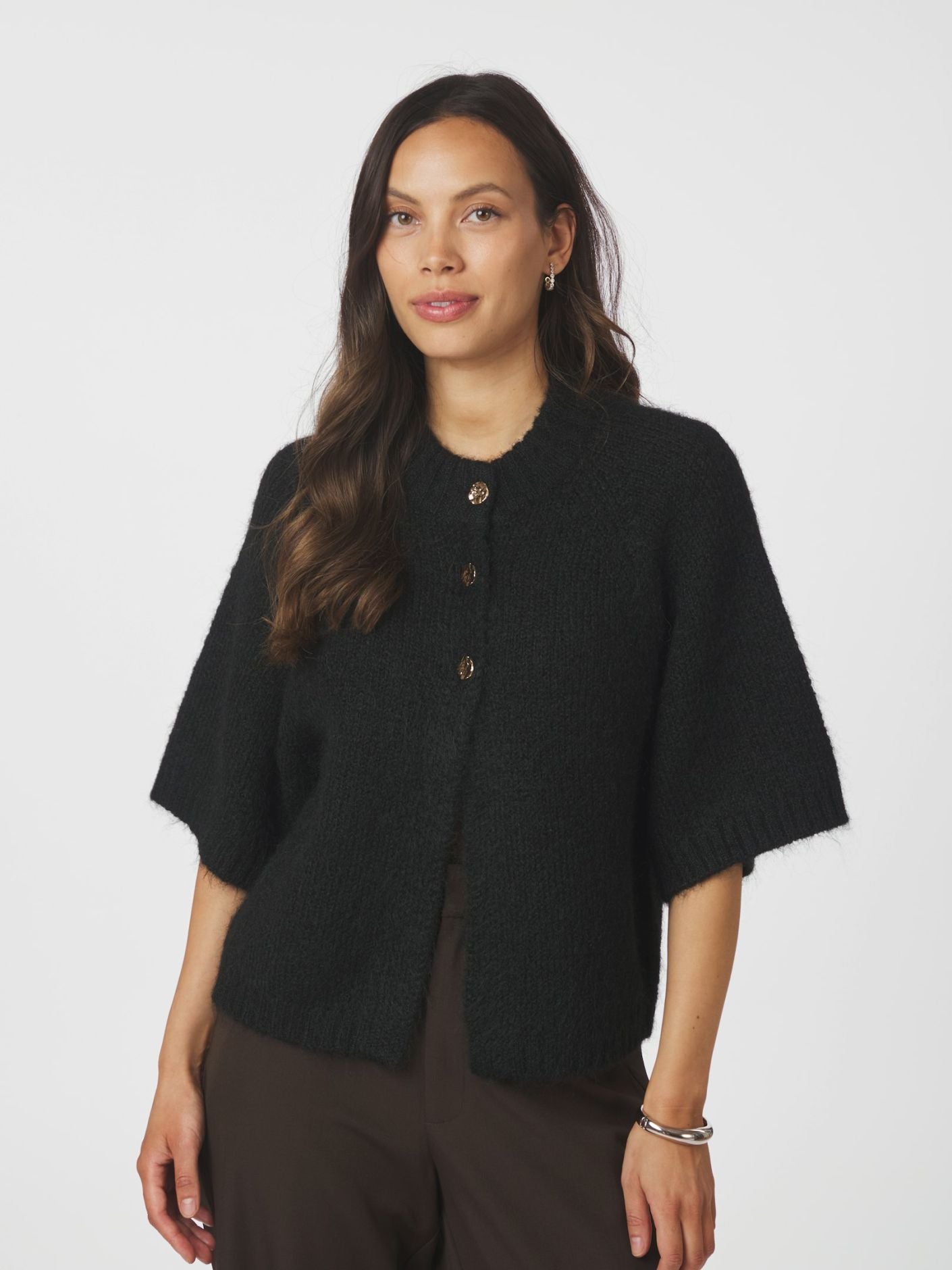 Benuta Fluffy Knit Cardigan - Overdeler