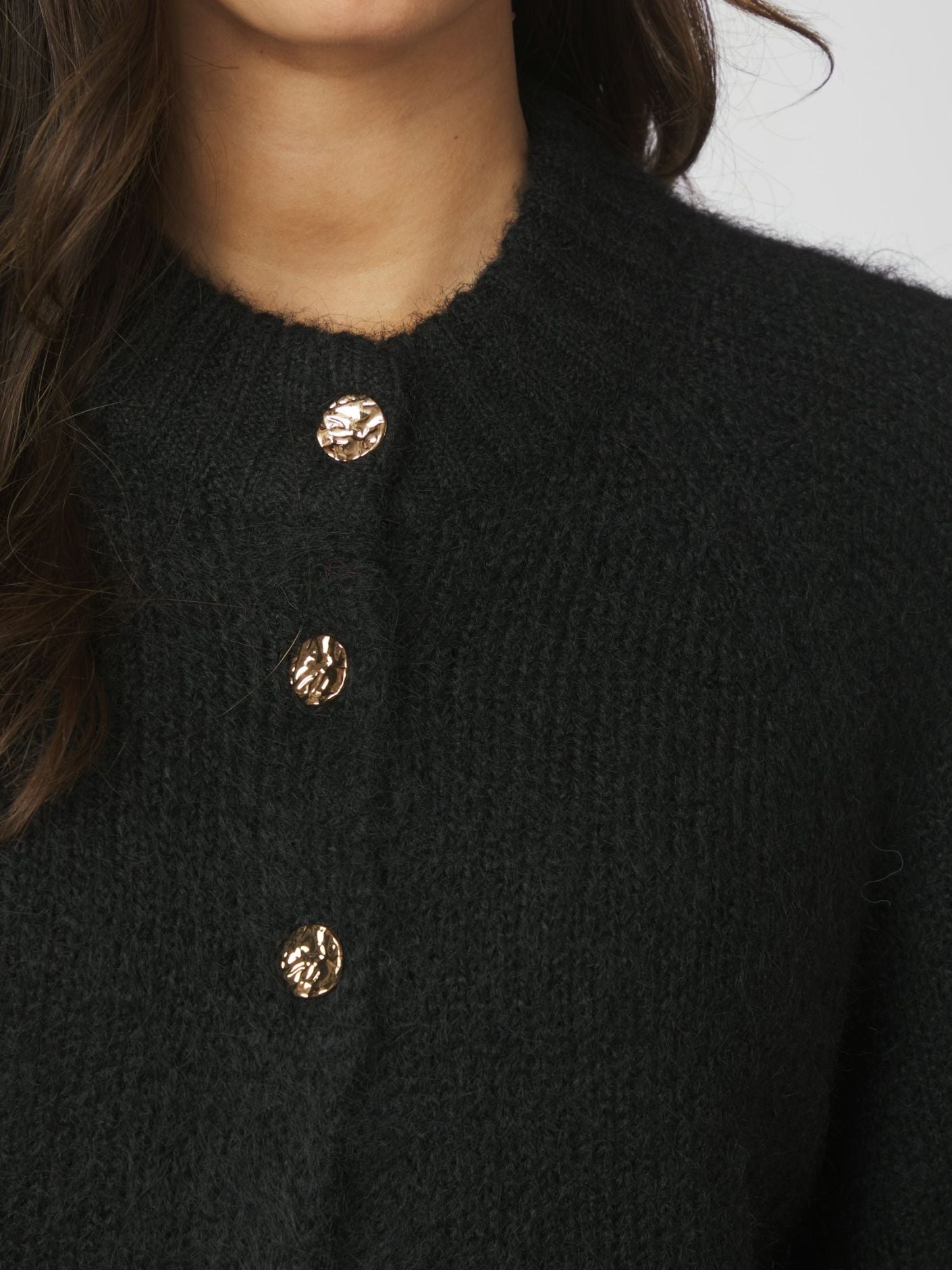 Benuta Fluffy Knit Cardigan - Overdeler