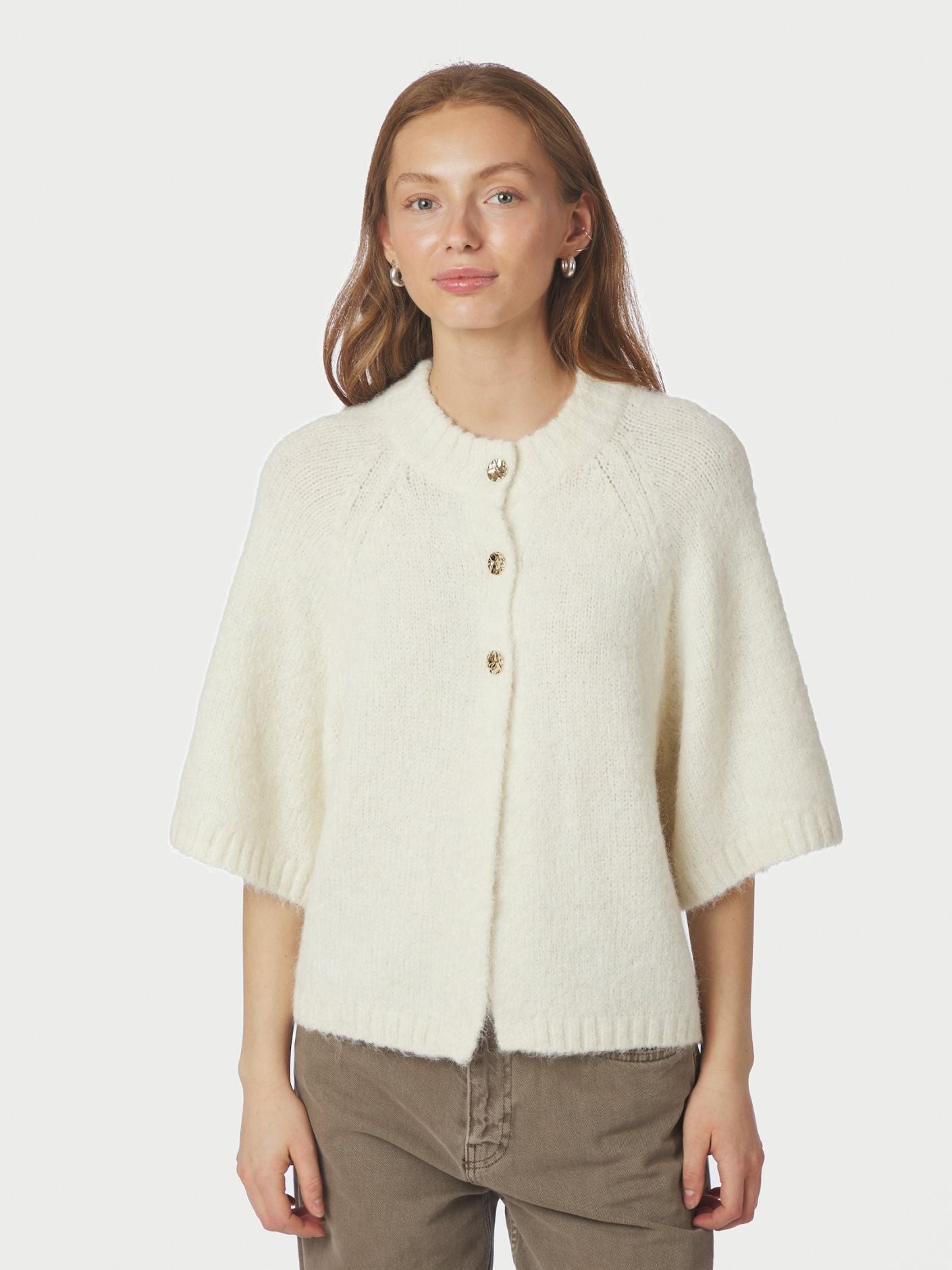 Benuta Fluffy Knit Cardigan - Overdeler
