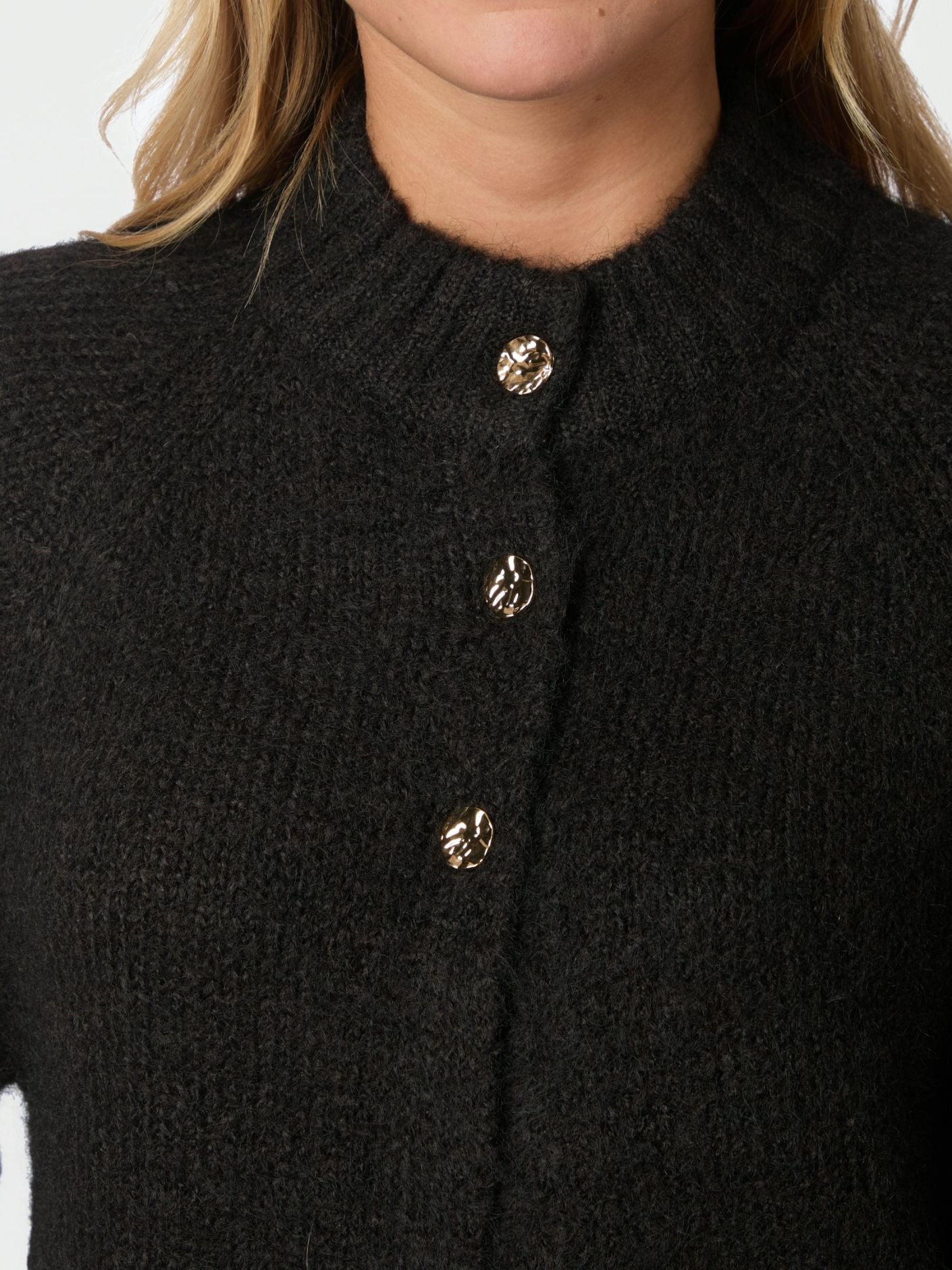 Benuta Fluffy Knit Cardigan - Overdeler