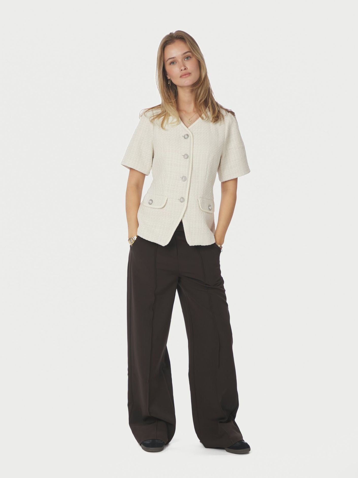 Faina Boucle Blouse