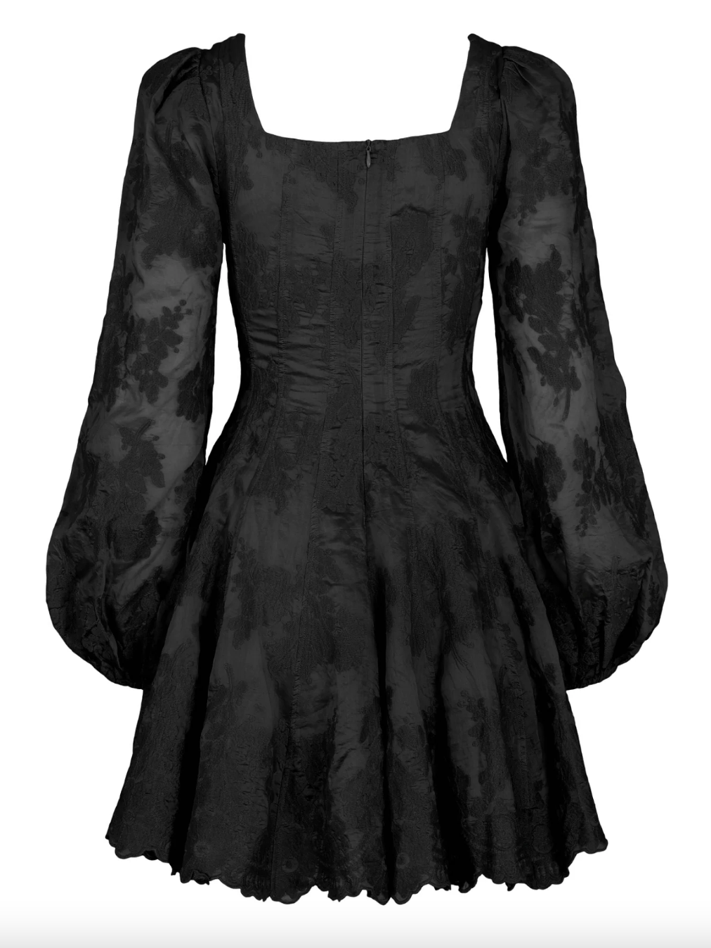 Sophie Lace Dress - Svart