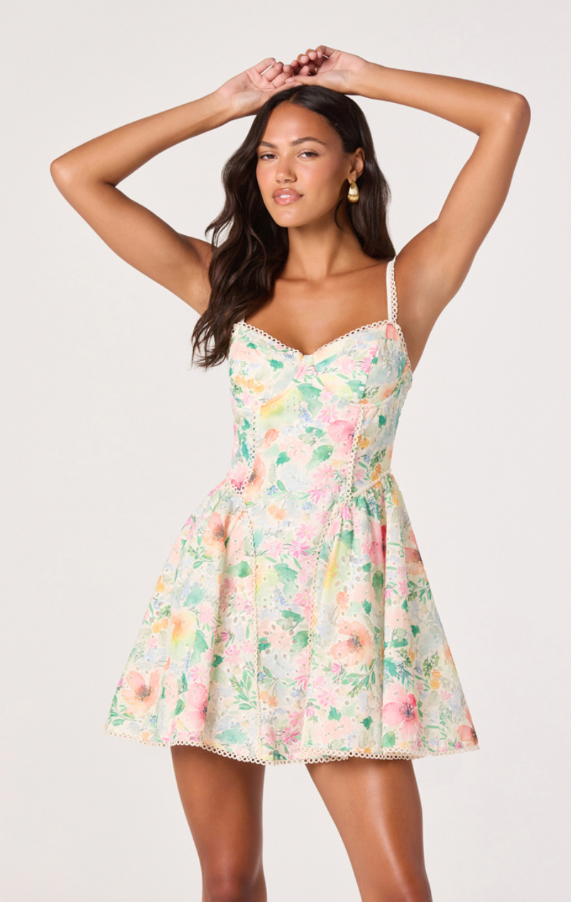 Birdie Floral Mini Dress