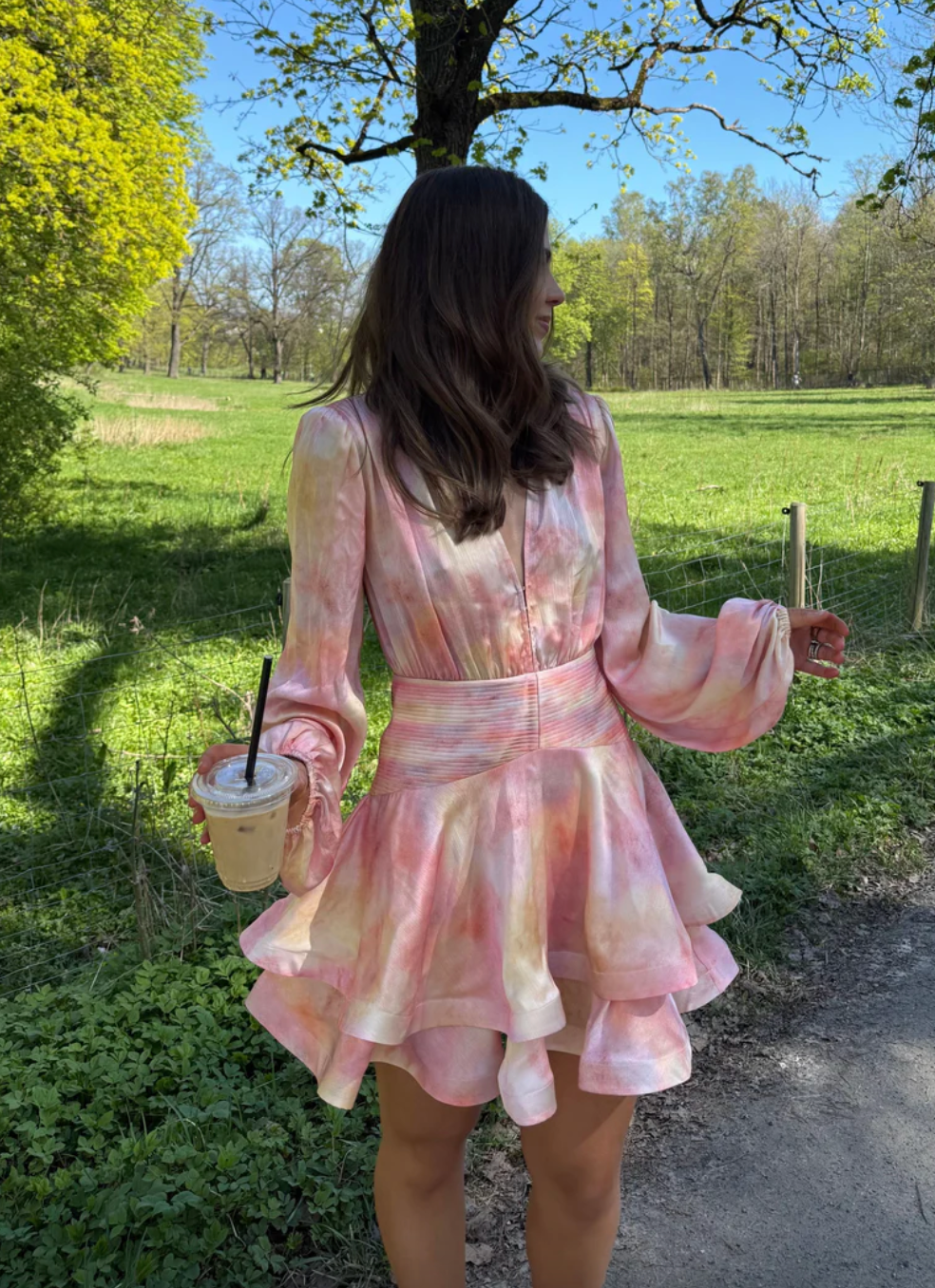 Amira Bedouine Dress - Bloomy Splash