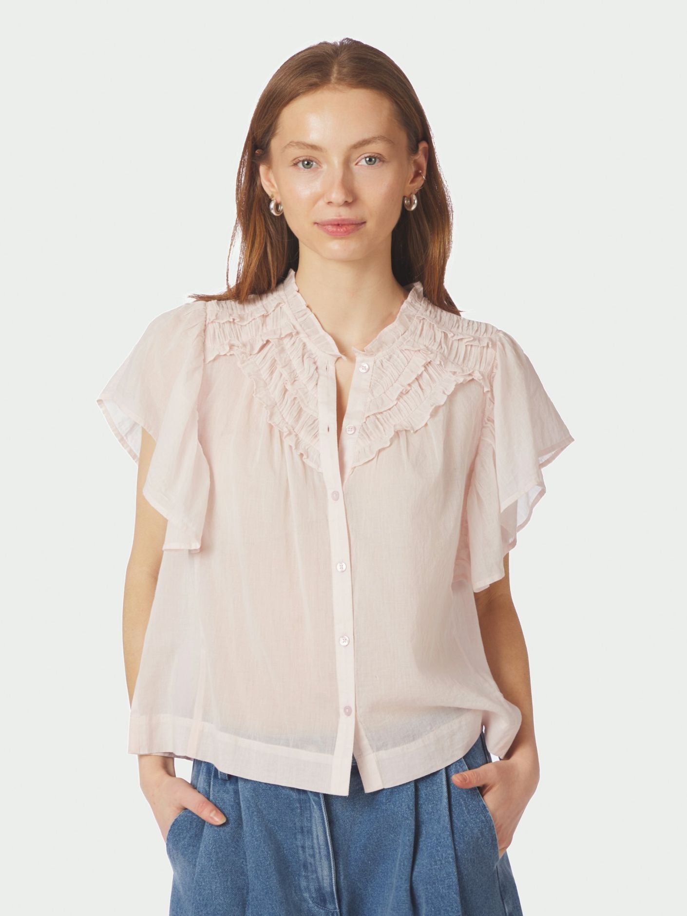 Vinsa S Voile Top