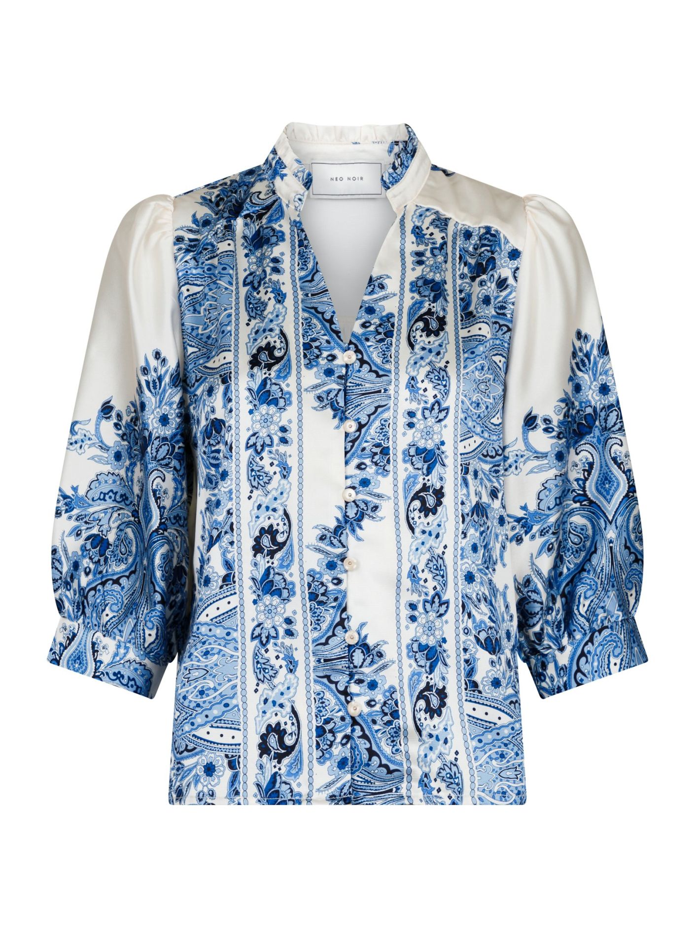 Roselle Paisley Border Blouse - Overdeler