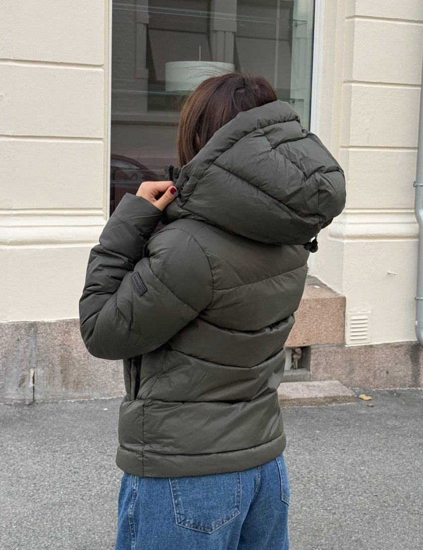 Leah Down Jacket - Olive