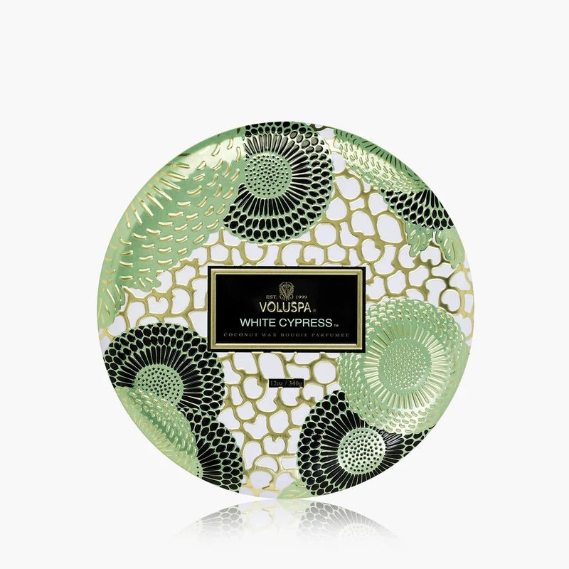 Mini Tin Candle 113g - White Cypress