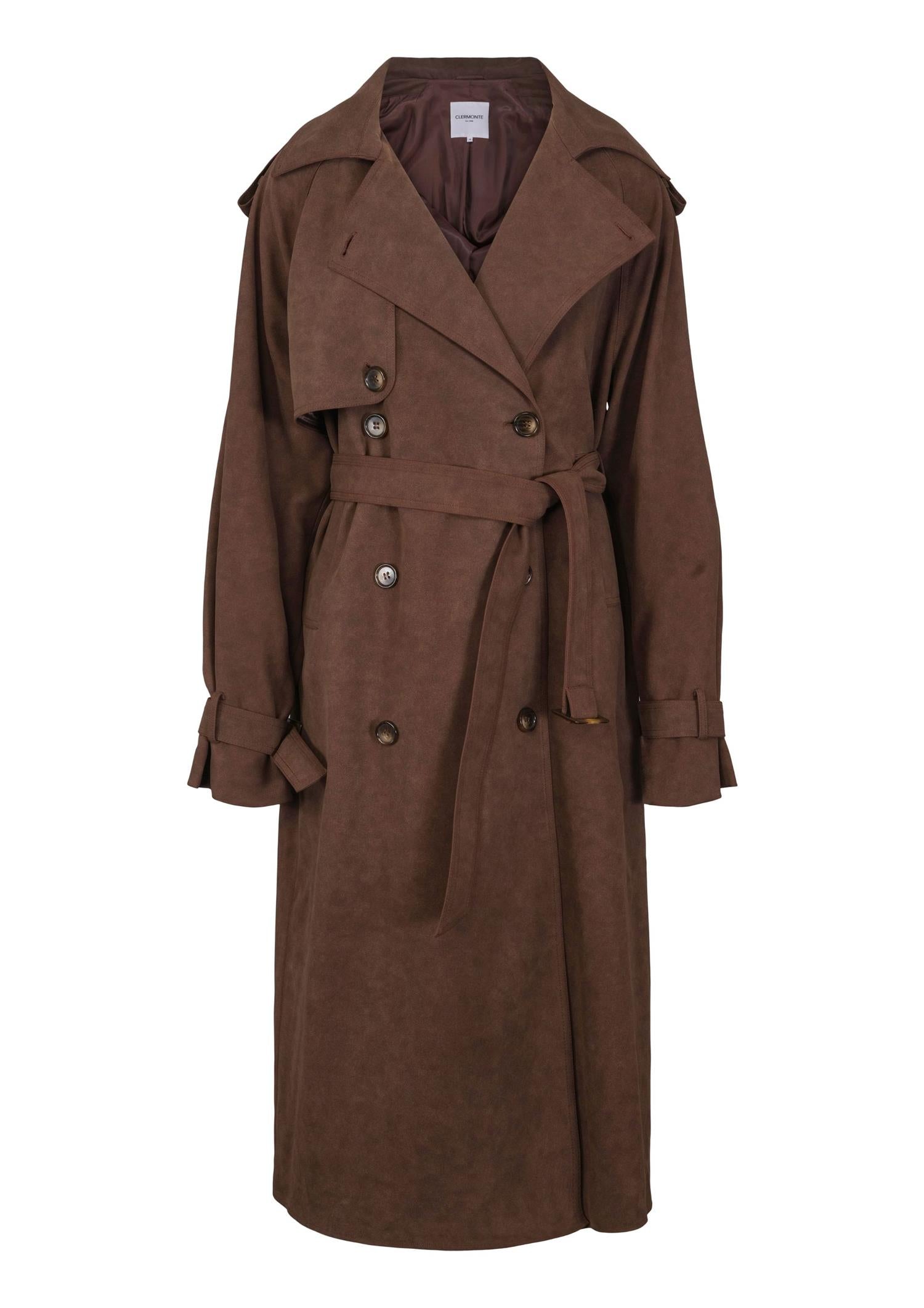 Caia Suede PU Coat Jakker