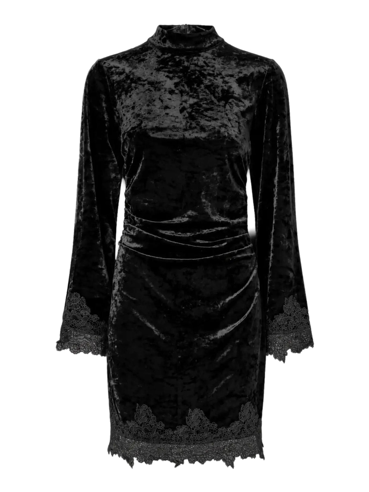 Yasvellia LS Short Lace Dress