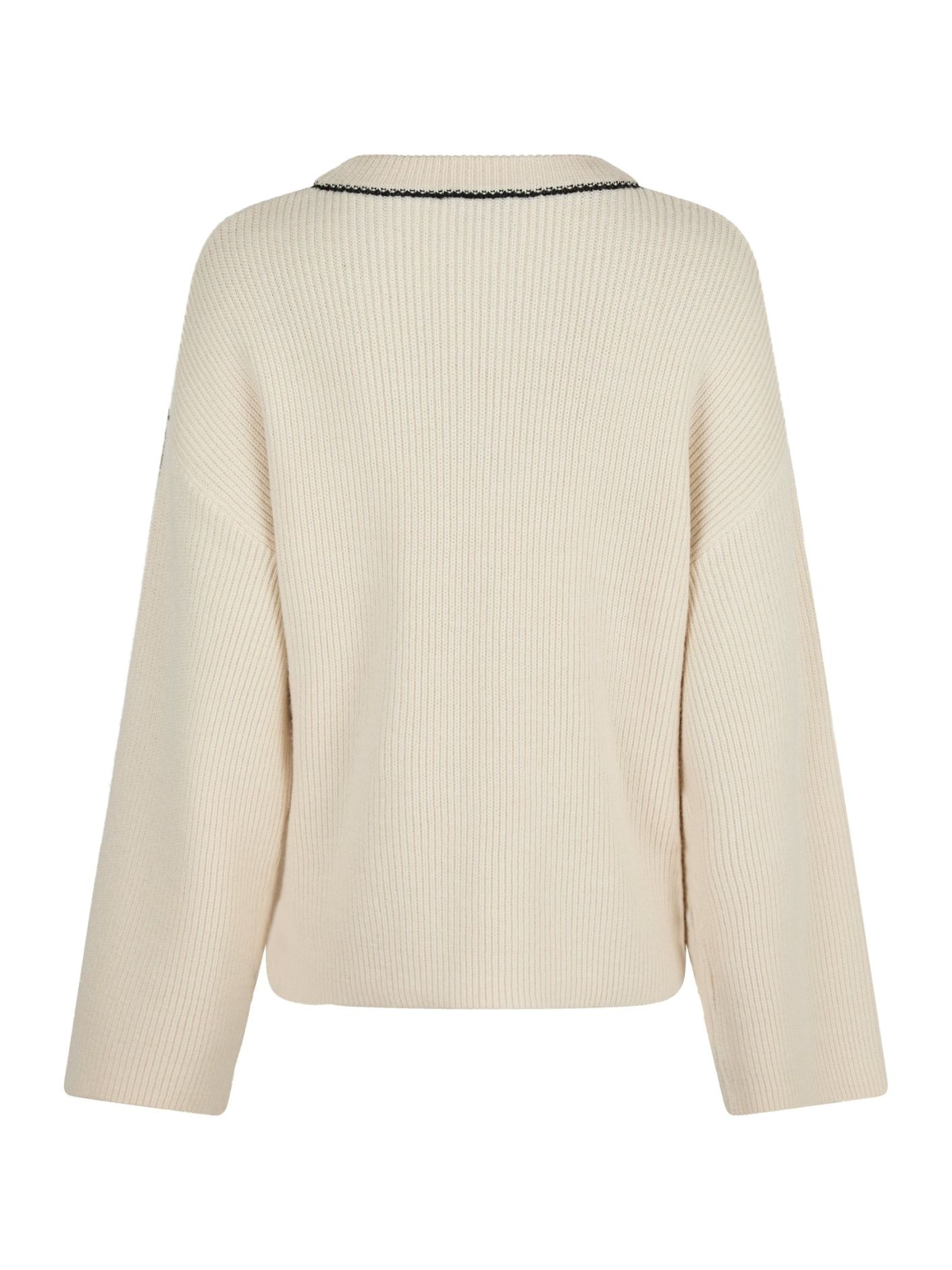 Latte Knit Blouse - Overdeler