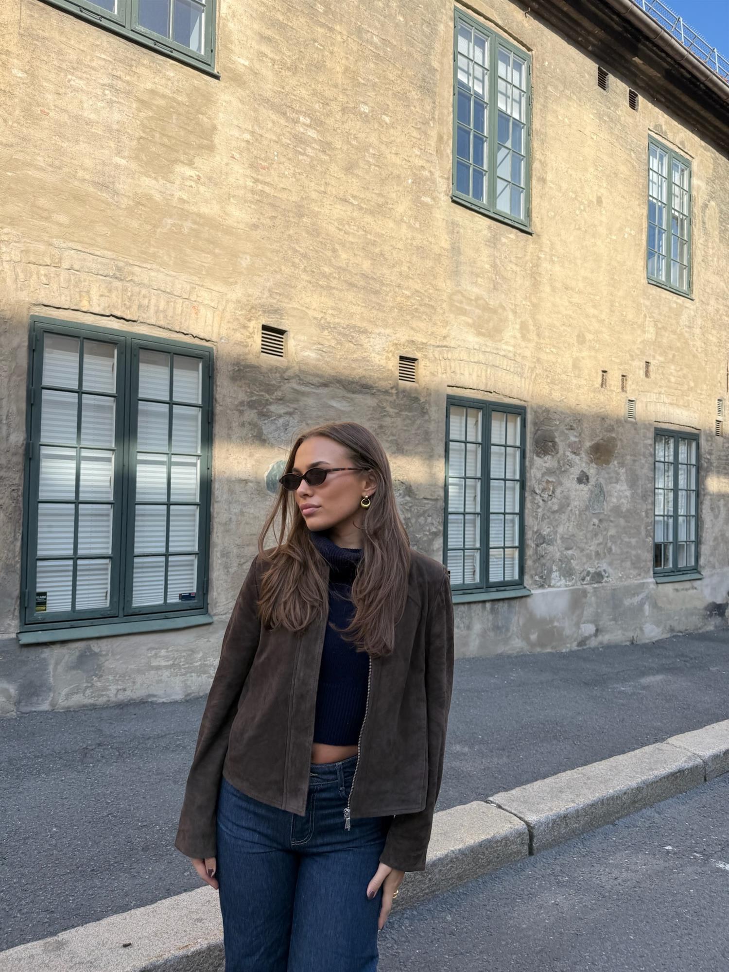 Chloe Suede Jacket - Jakker