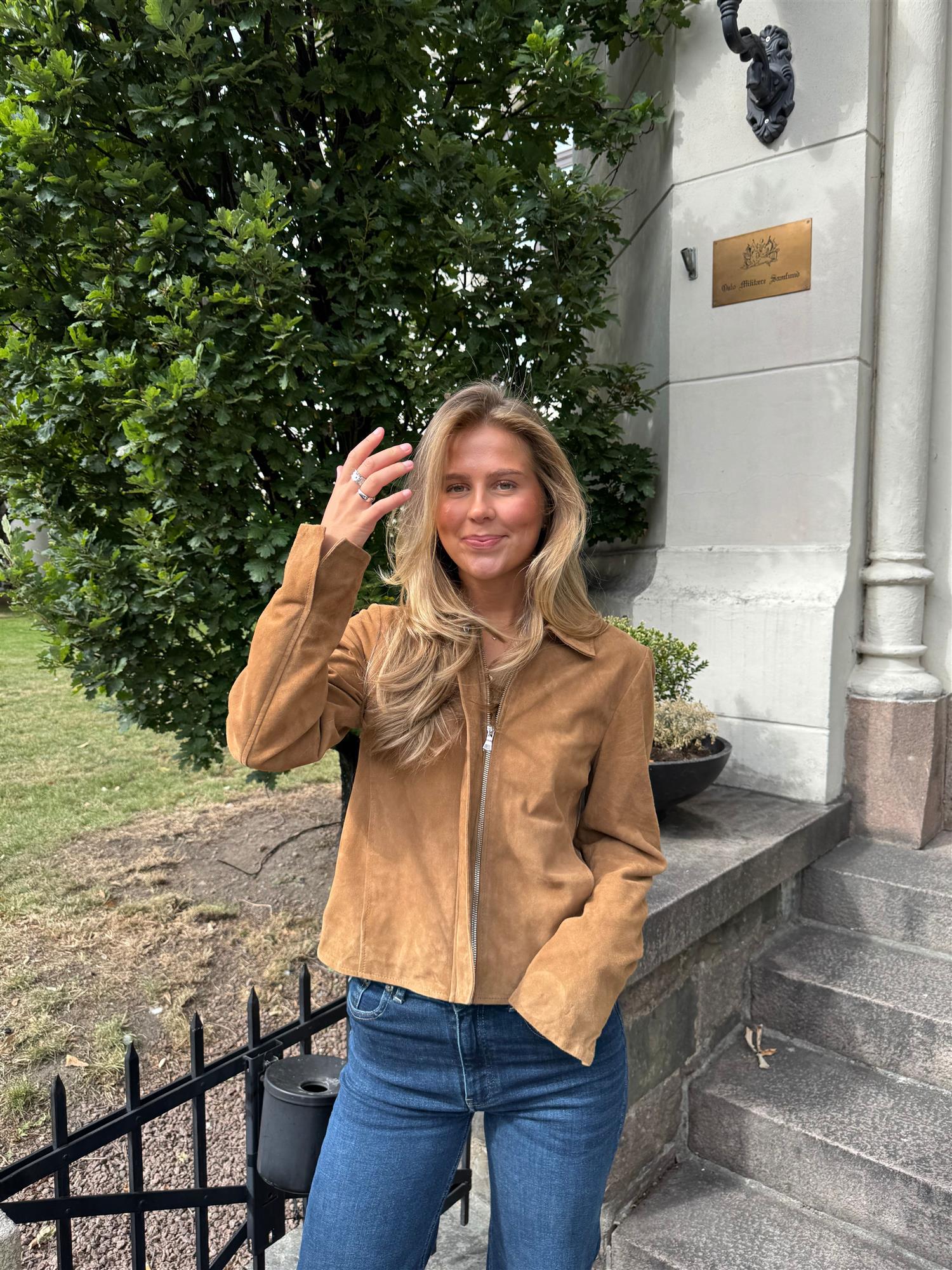 Chloe Suede Jacket Jakker
