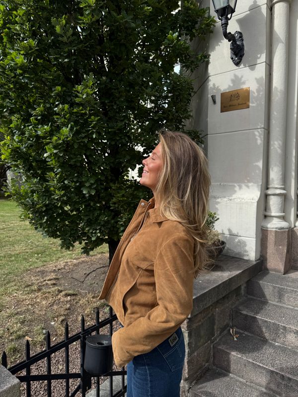 Chloe Suede Jacket Jakker