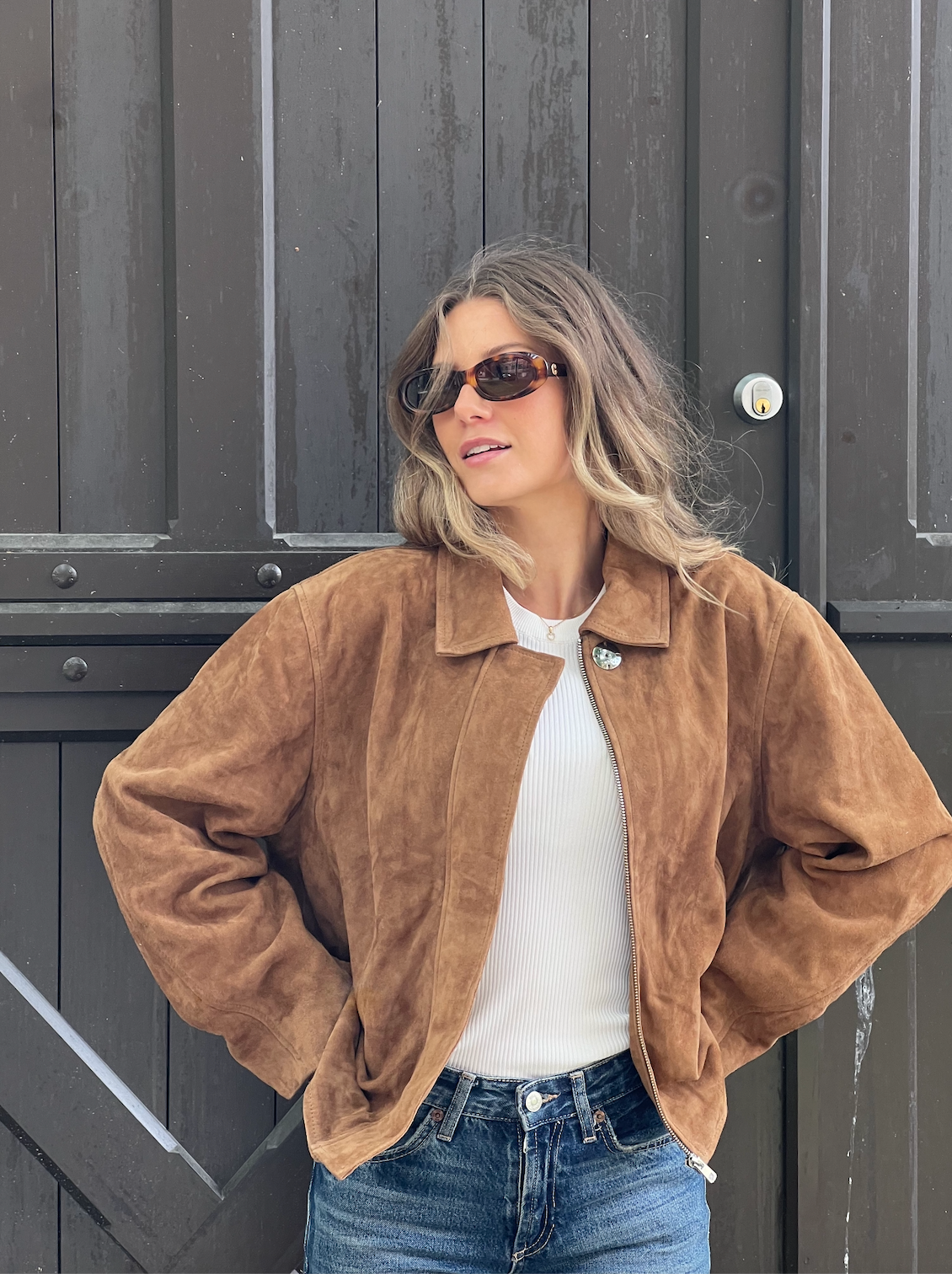 Chloe Suede Jacket Jakker