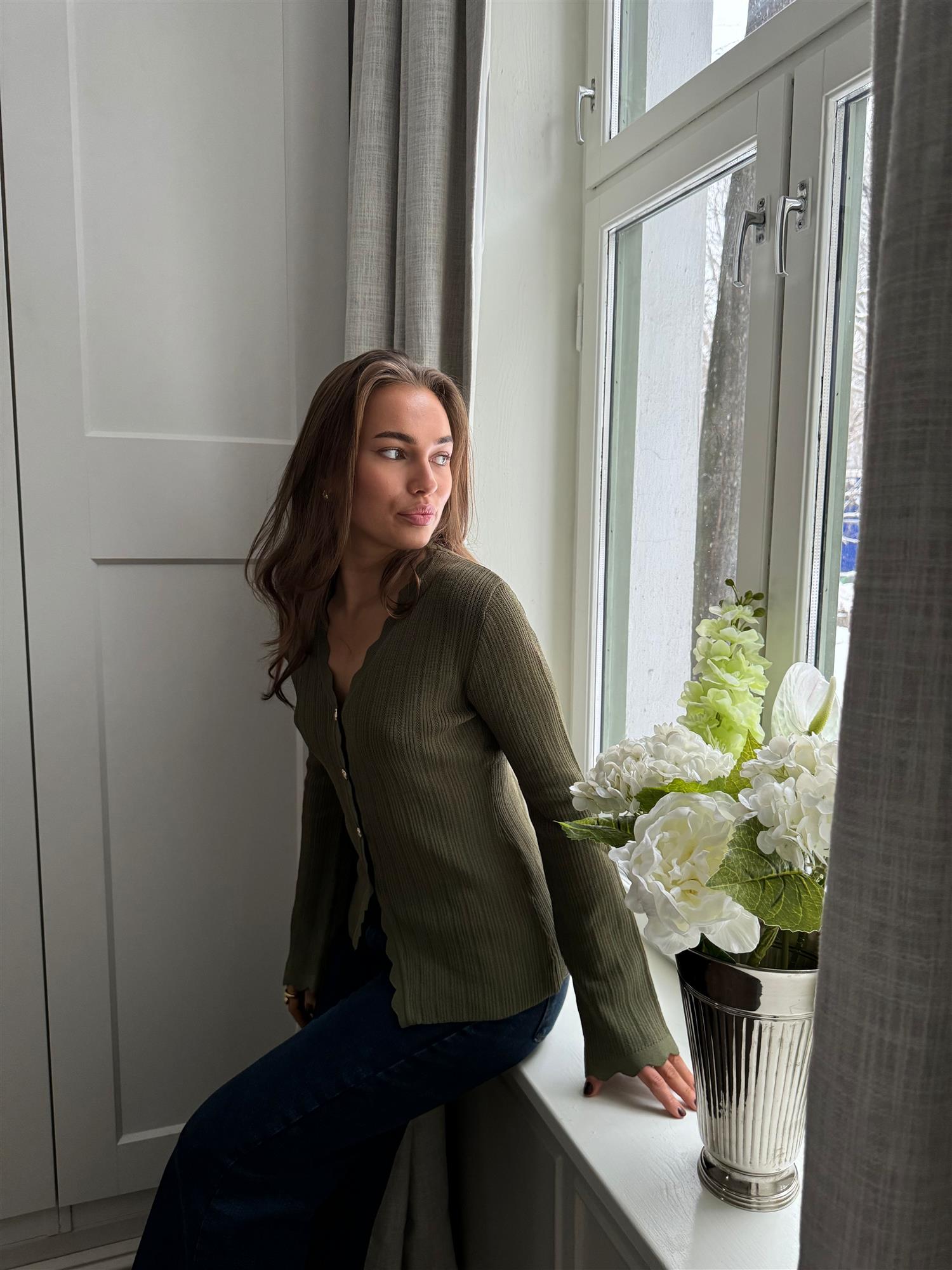 Clara Stitch Knit Blouse - Overdeler