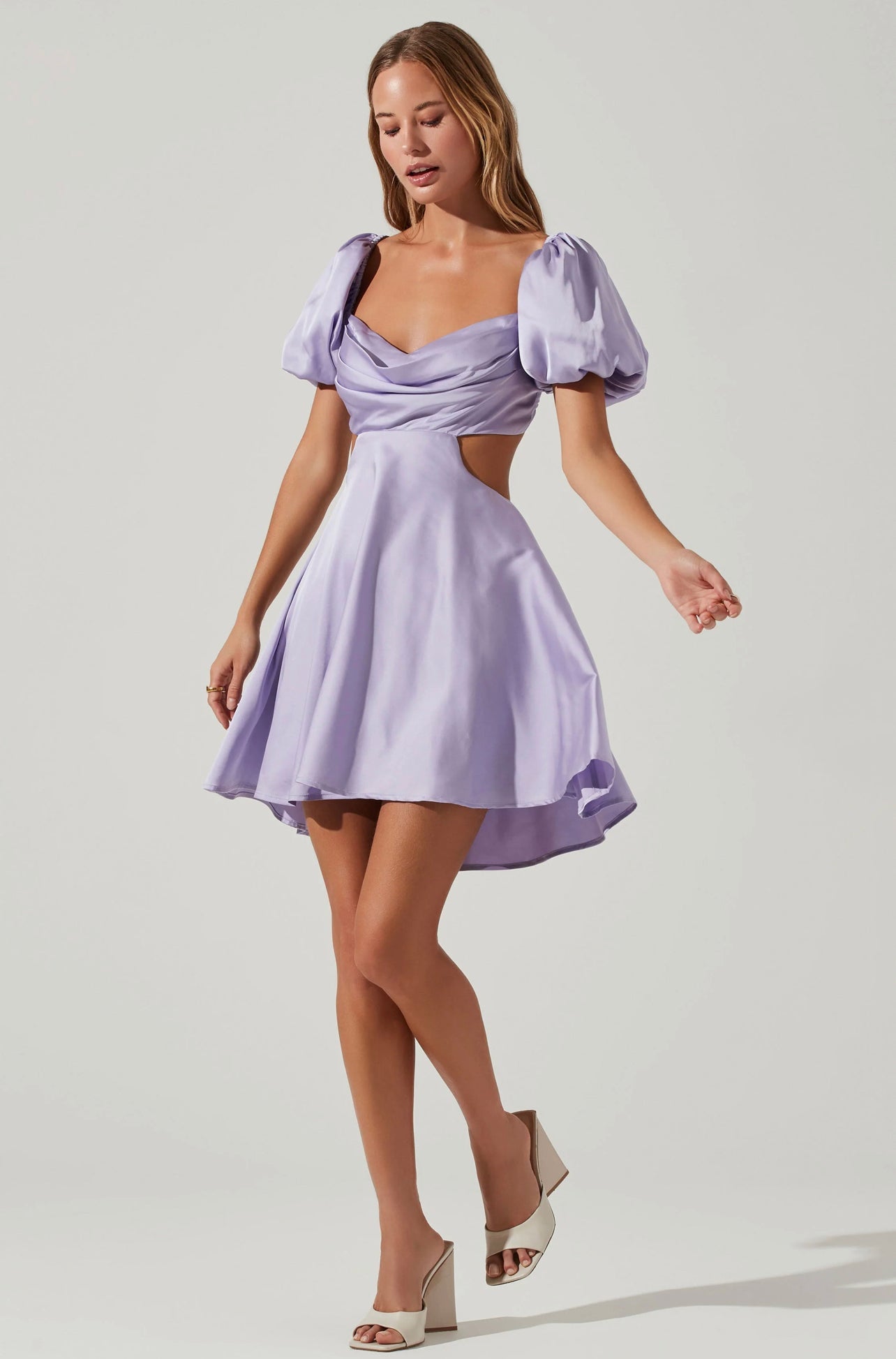 Clarita Dress Lavender - Kjoler
