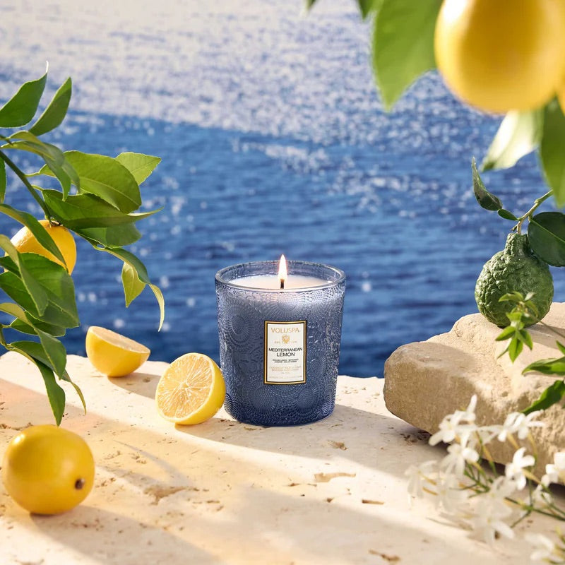Classic Boxed Candle 269g - Mediterranean Lemon - Tilbehør
