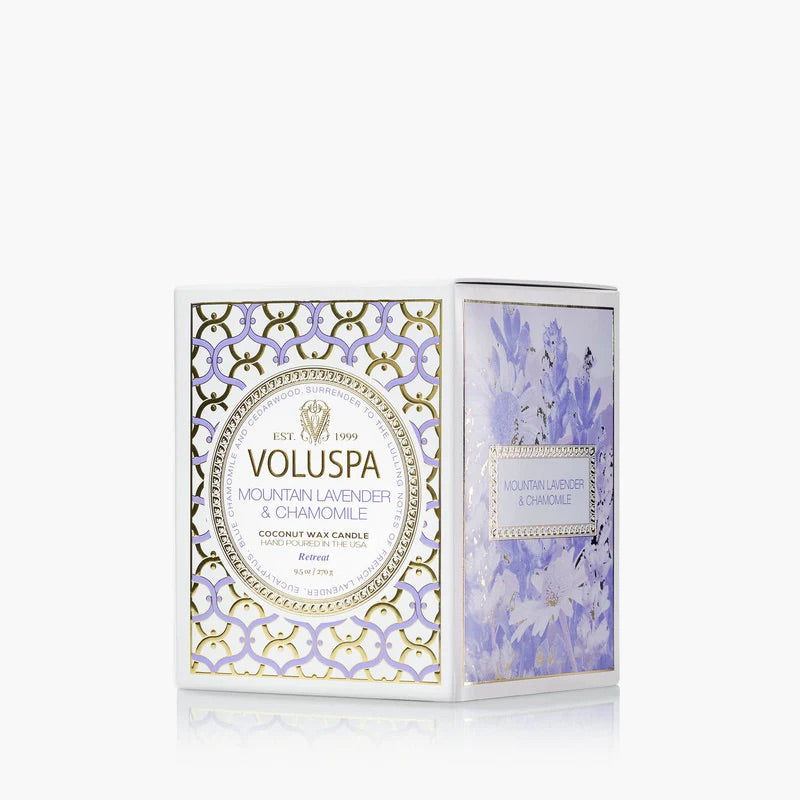 Classic Boxed Candle 269g - Mountain Lavender & Chamomile