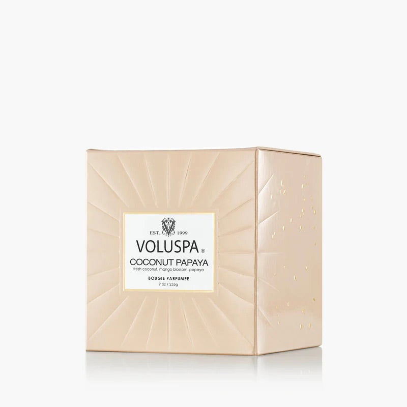 Classic Boxed Candle 269g - Papaya Coconut - Tilbehør