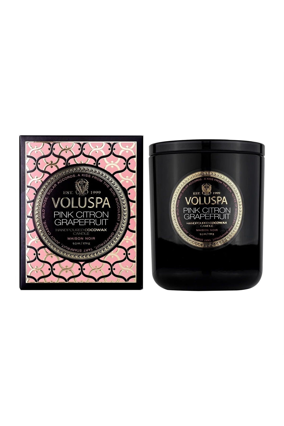 Classic Boxed Candle 270g - Pink Citron Grapefruit