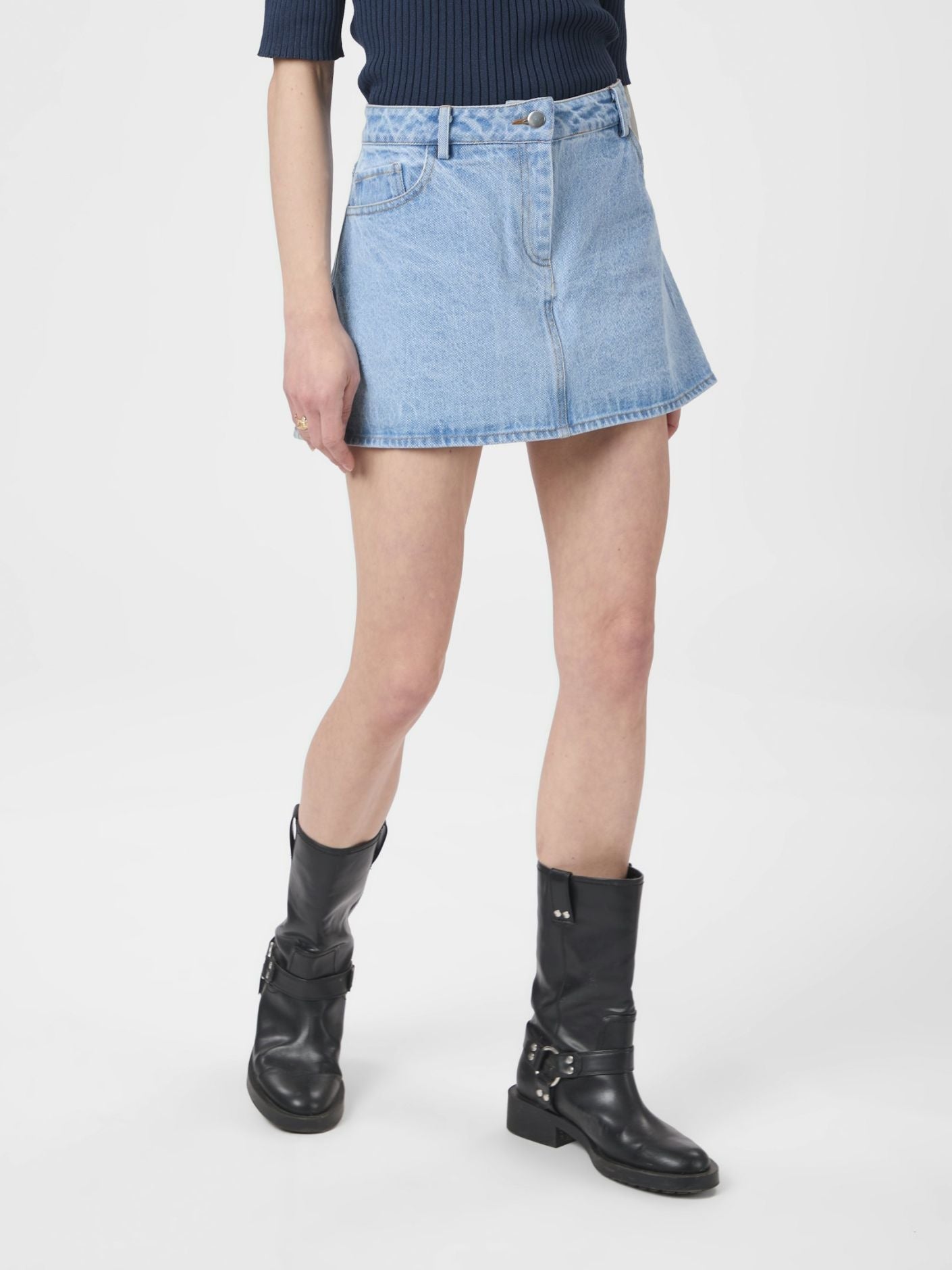 Coddie Denim Skirt Skjørt