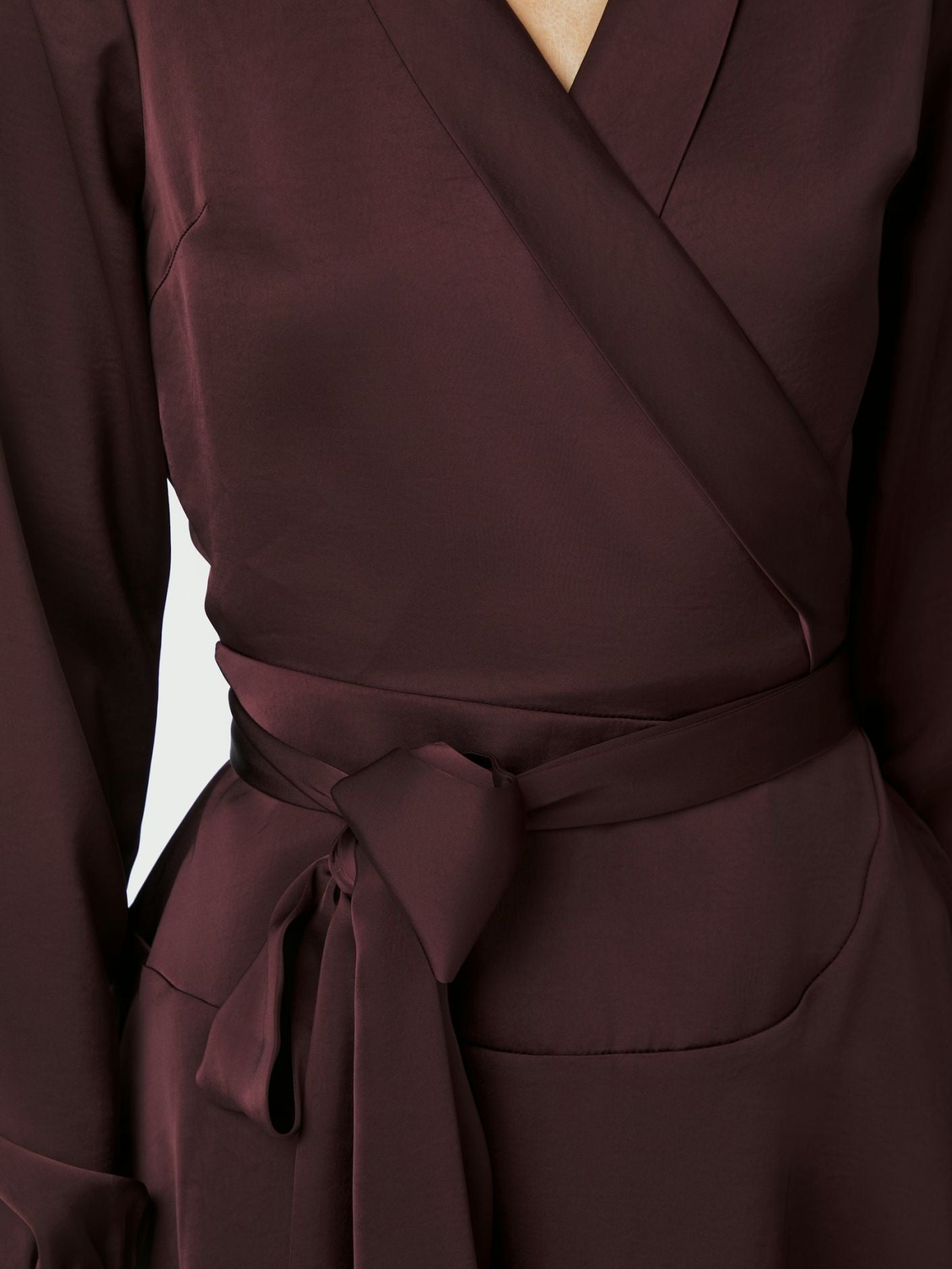 Colbie Heavy Sateen Dress - Kjoler