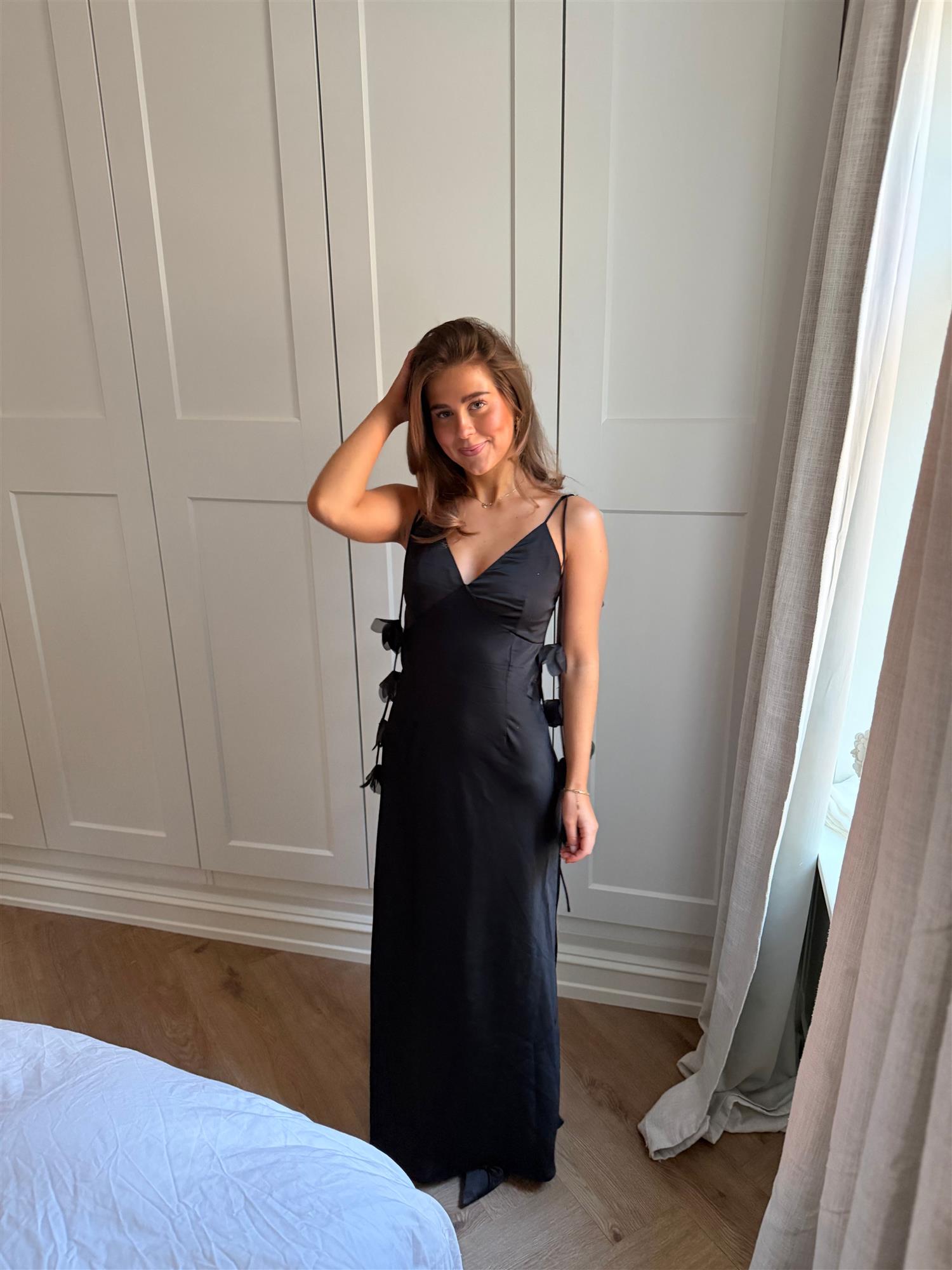 Colly Heavy Sateen Dress - Kjoler