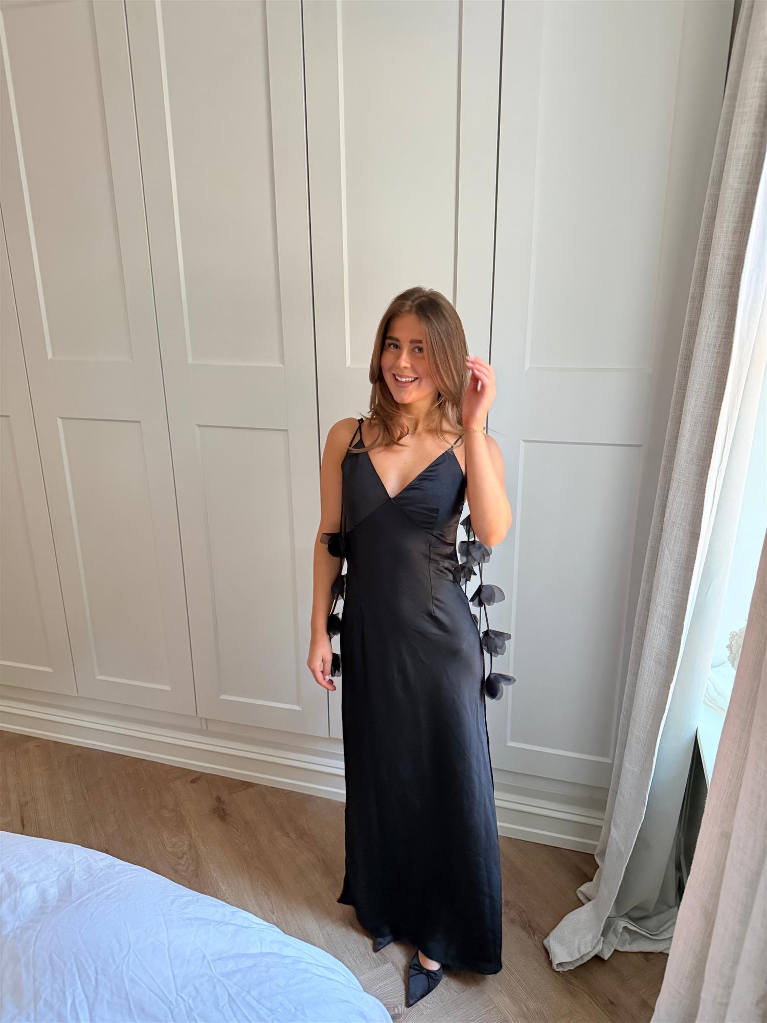 Colly Heavy Sateen Dress - Kjoler