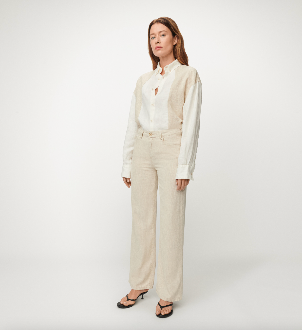 Culotte Lino Natural - Bukser