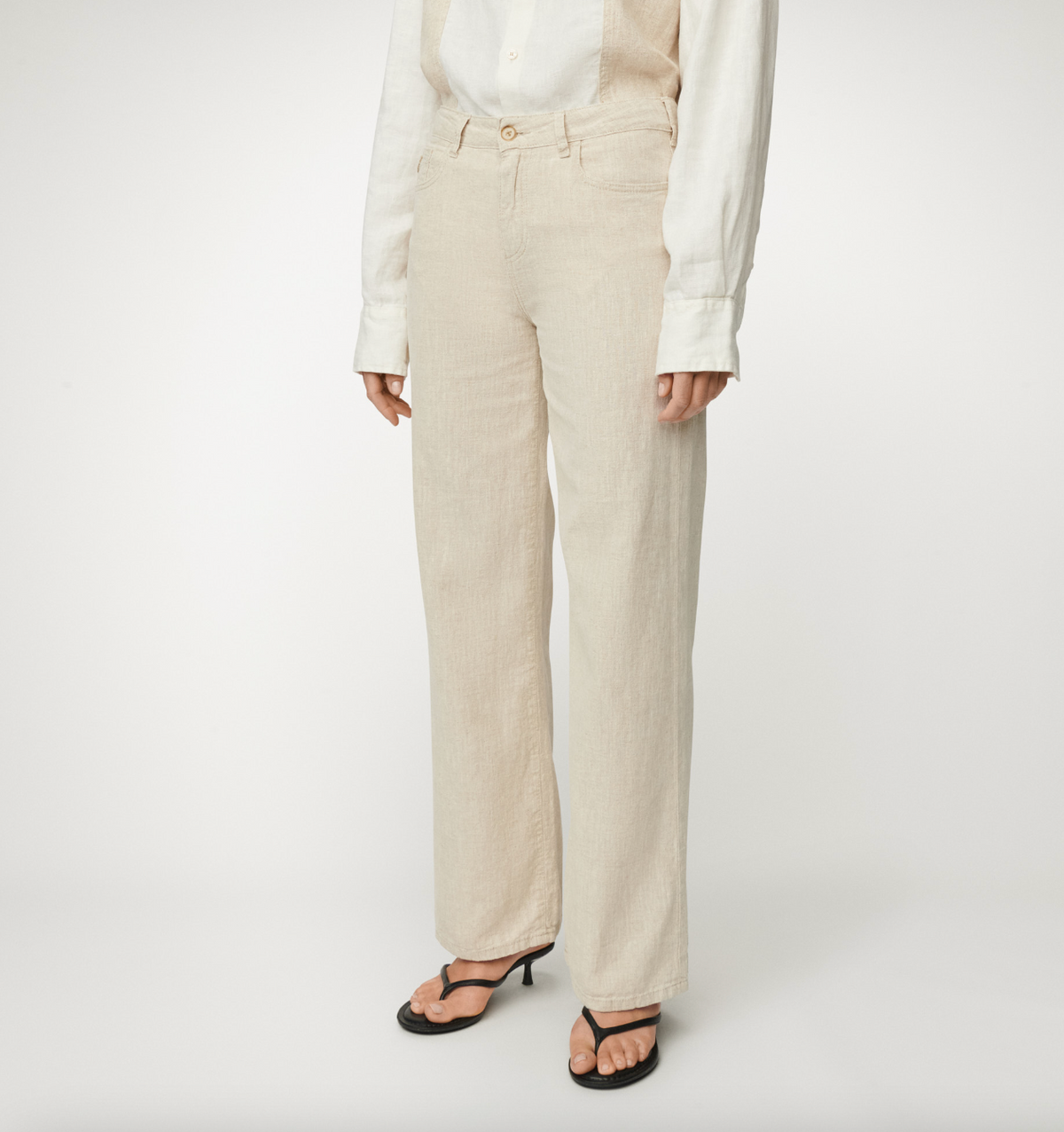 Culotte Lino Natural - Bukser
