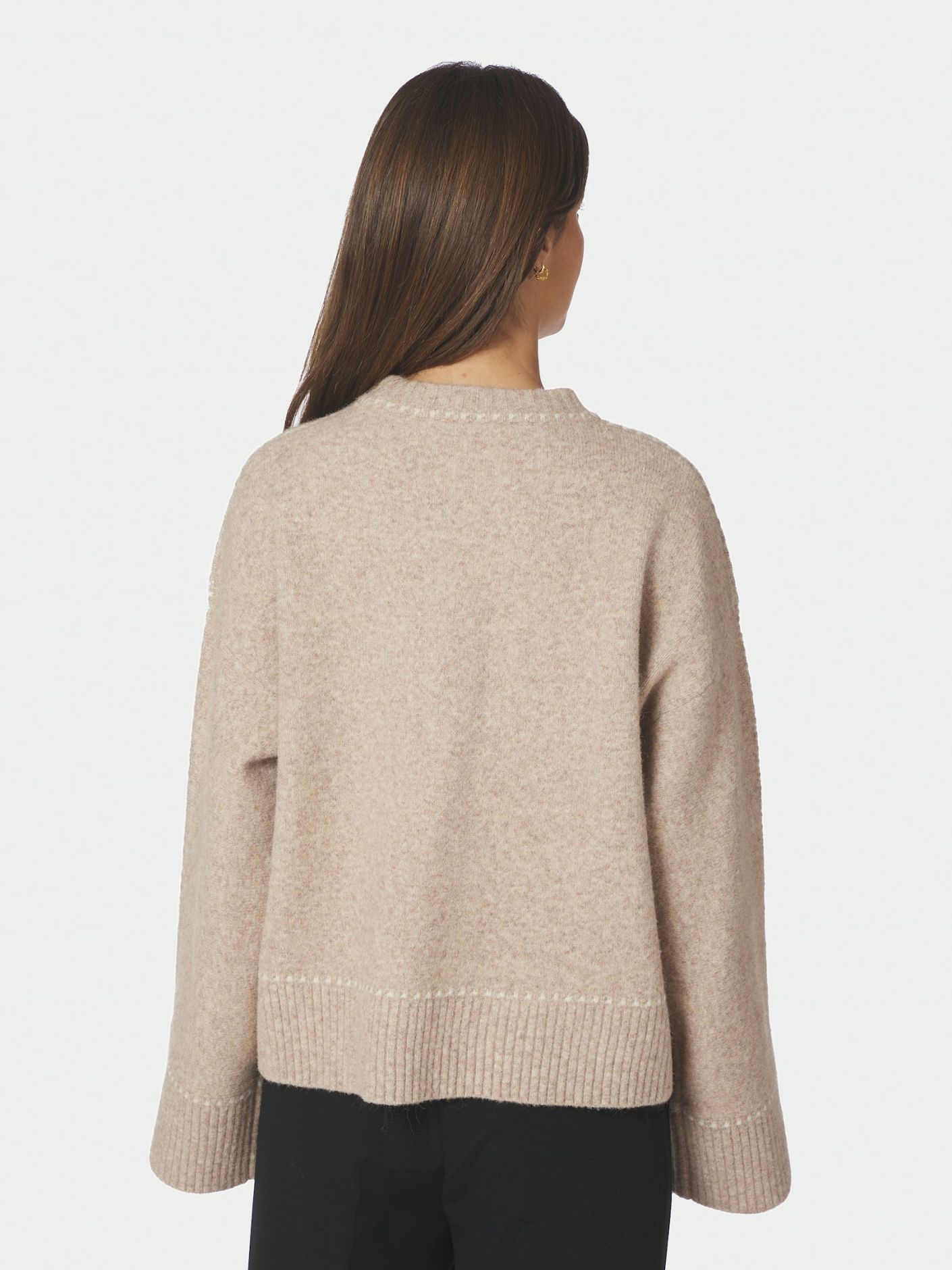 Roeme Knit Stitch Blouse