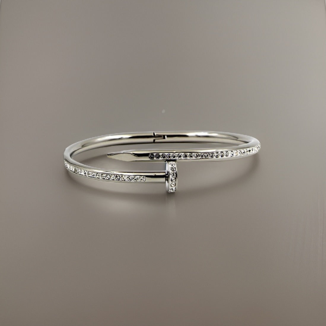 T-Bar Bangle Silver - Tilbehør