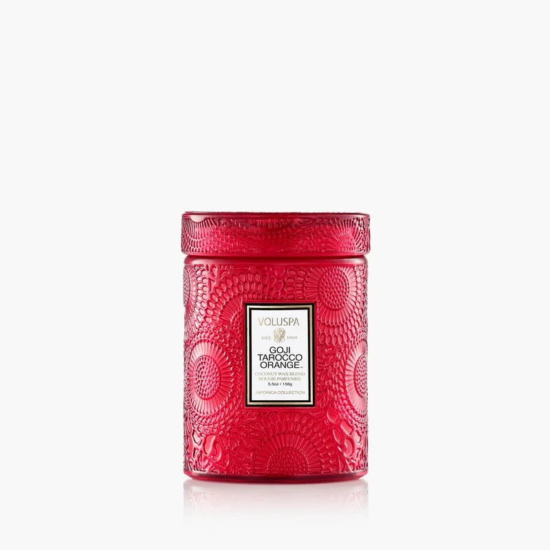 Small Jar Candle 156g - Goji Tarocco Orange