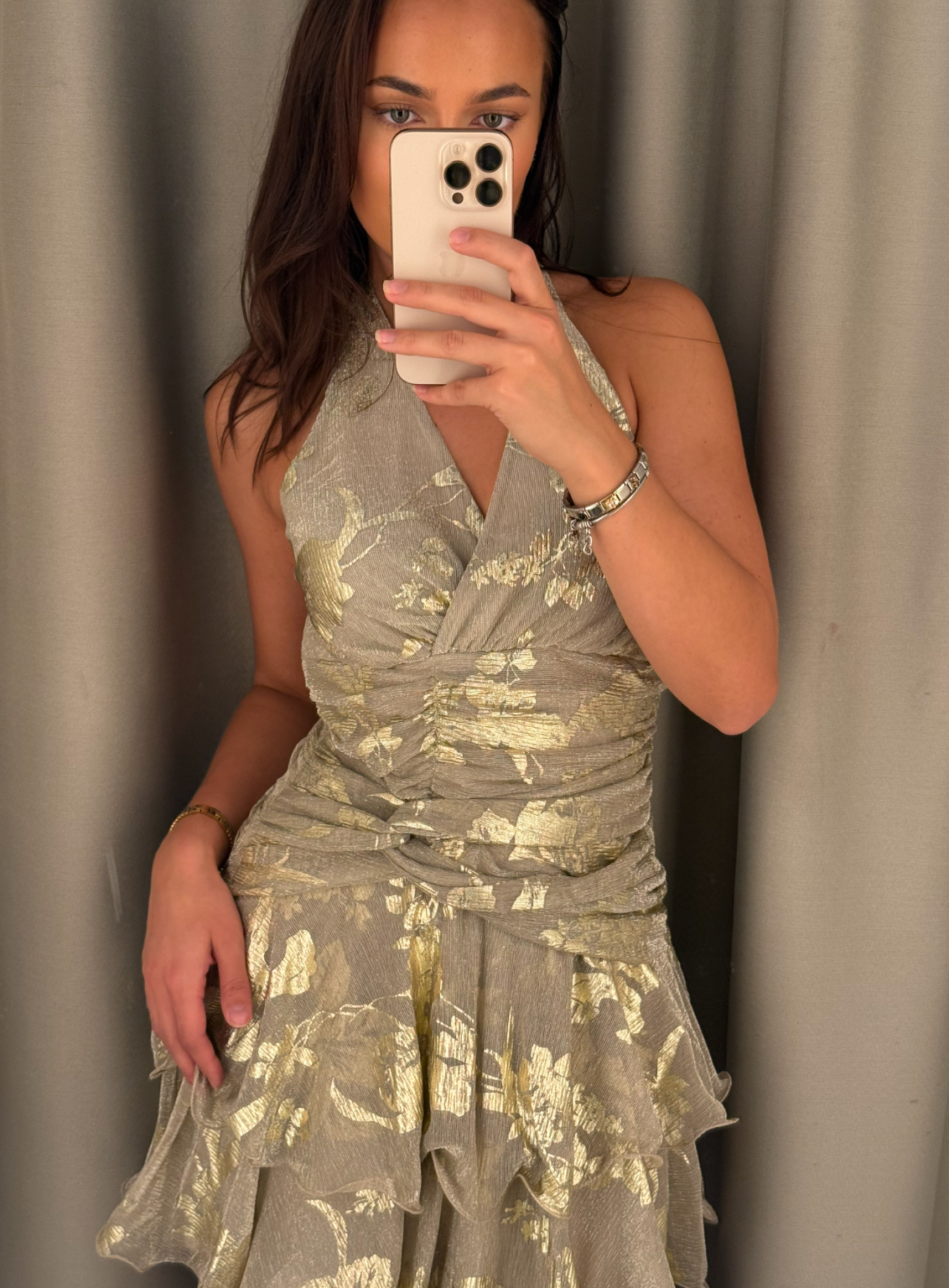 Ailany Frill Mini Dress