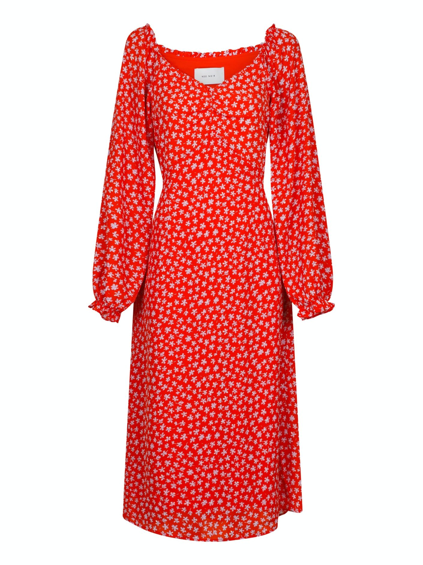 Betty Bright Flower Dress - Kjoler