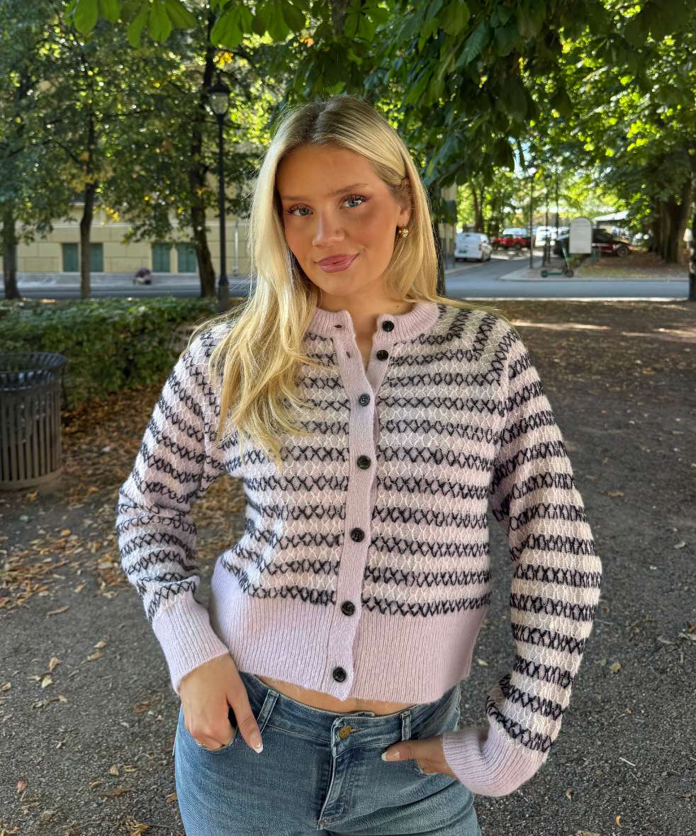 Yasmusa LS Knit Cardigan