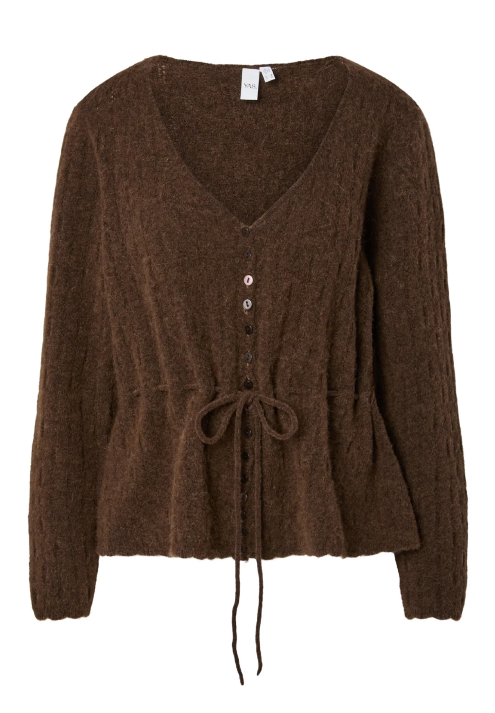Yasmellis LS Alpaca Blend Knit Cardigan