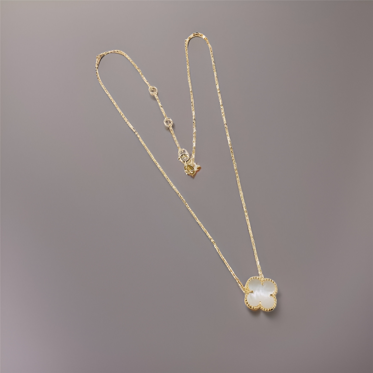 Four Leaf Necklace - S925