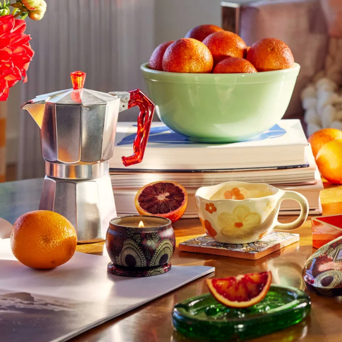 Mini Tin Candle 113g - Goji Tarocco Orange