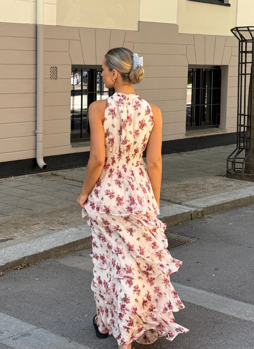 Marli Amazing Chiffon Rose Dress
