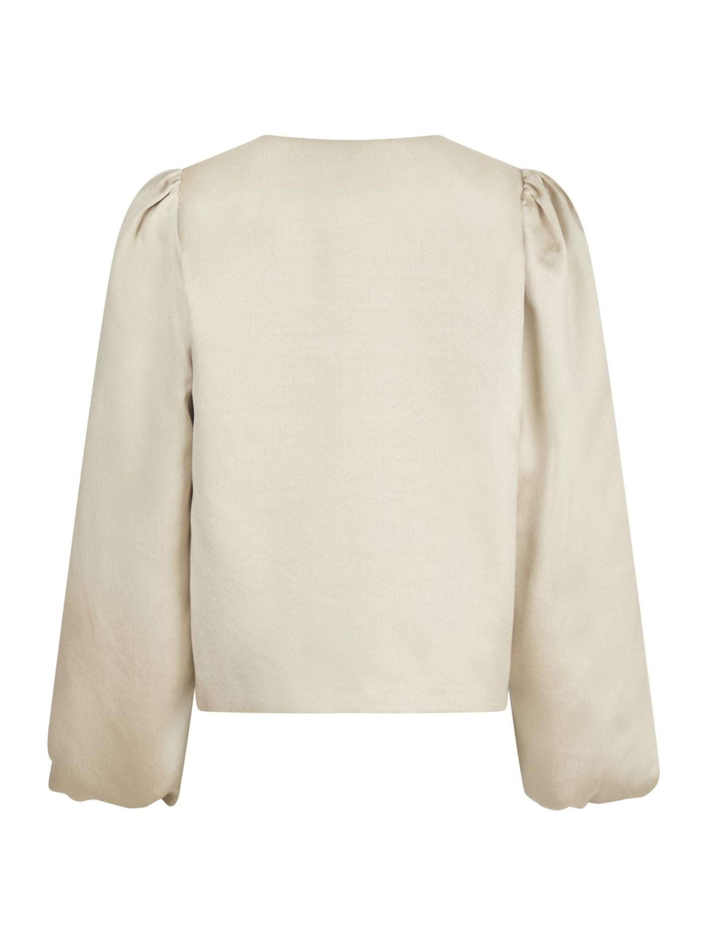 Daliska Dull Satin Blouse - Overdeler