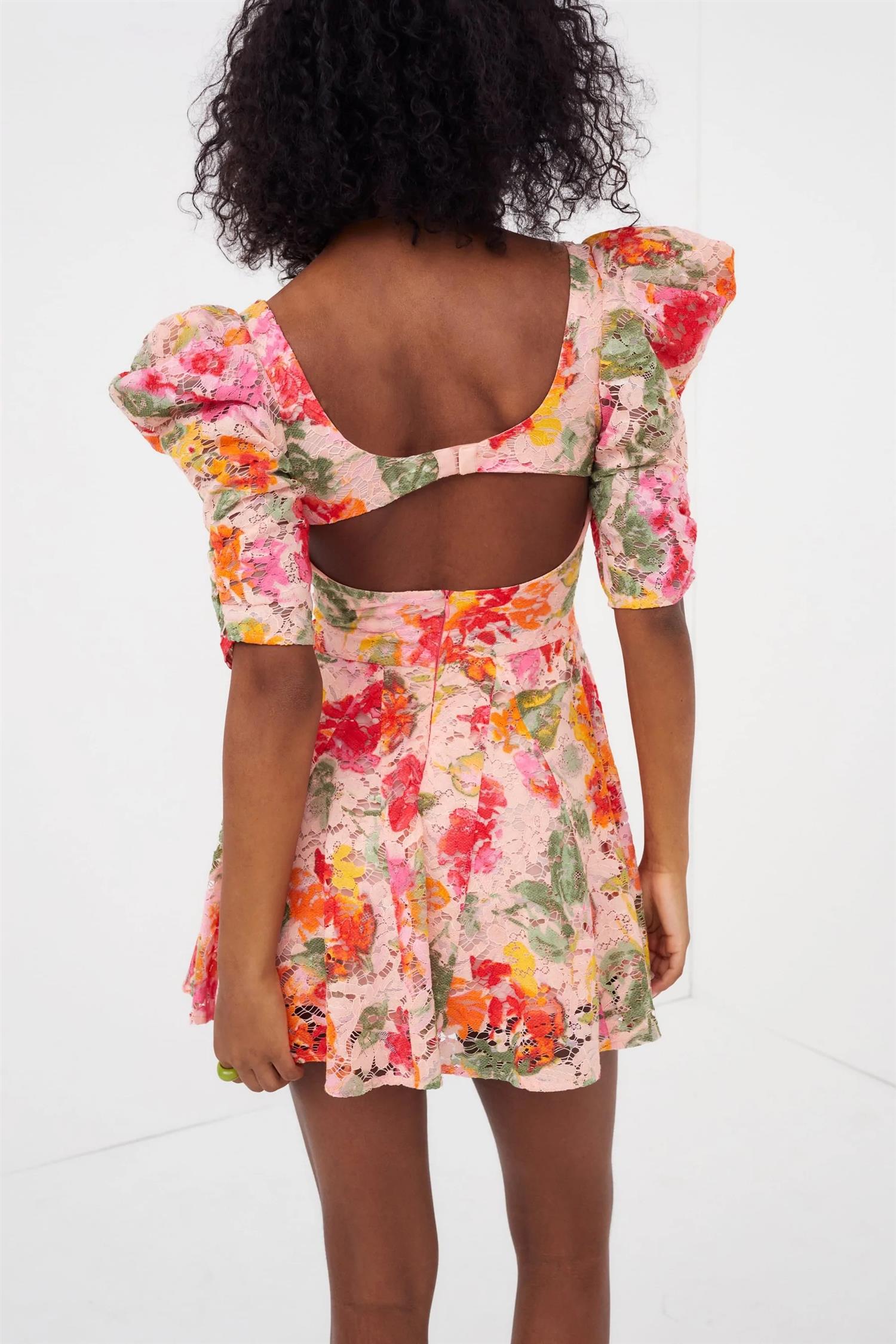 Dascha Puff Sleeve Dress - Kjoler