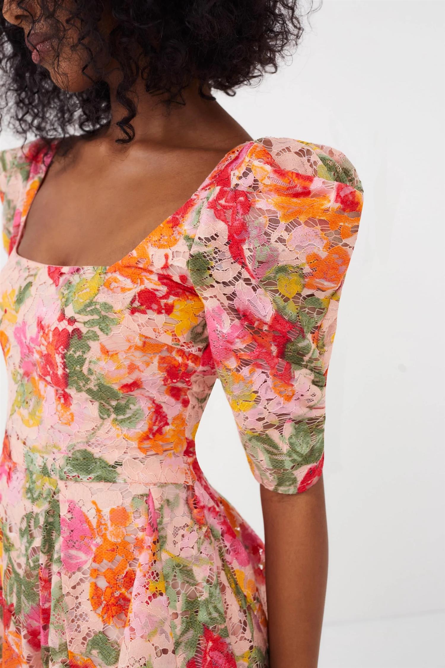 Dascha Puff Sleeve Dress - Kjoler