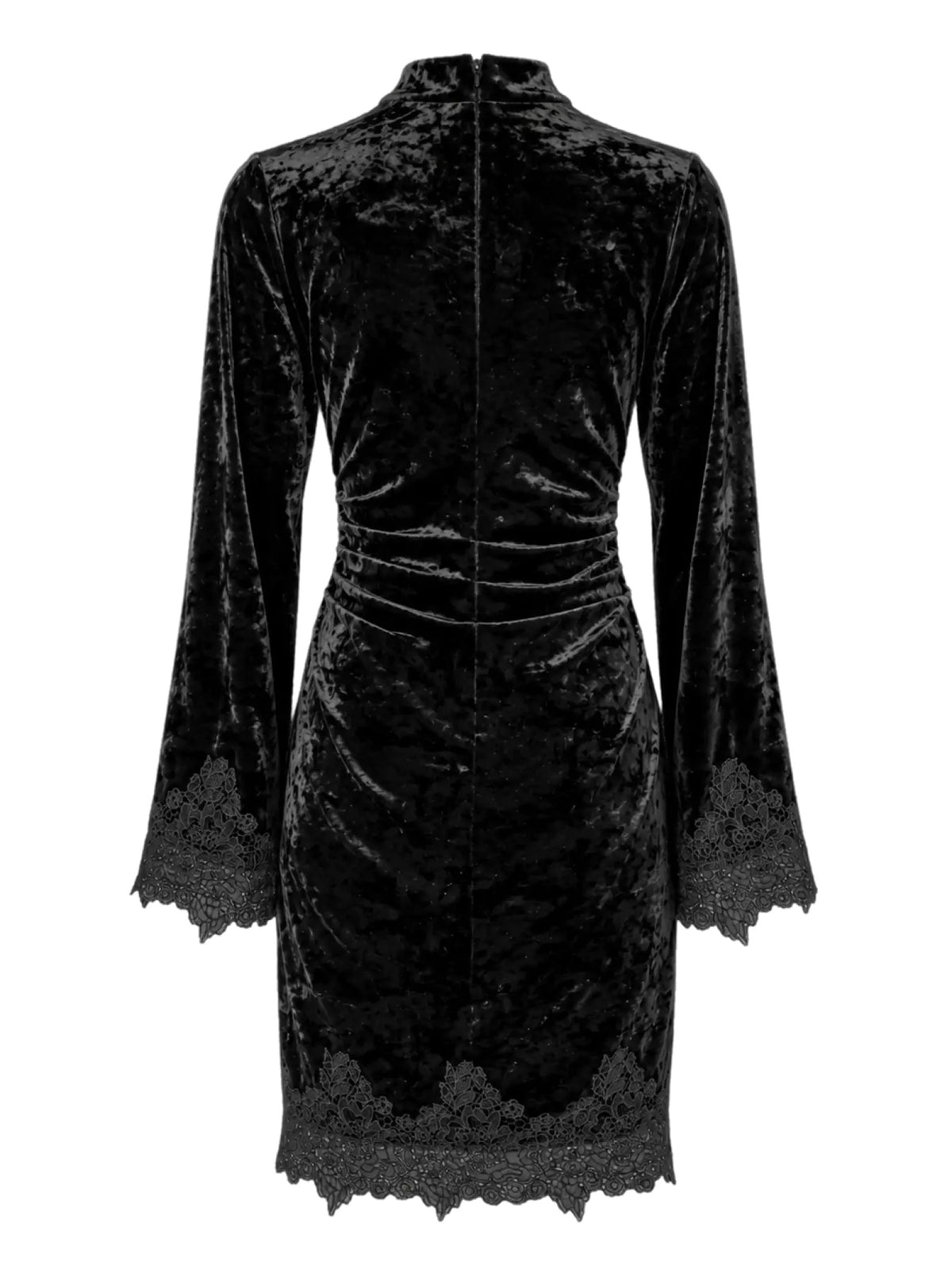 Yasvellia LS Short Lace Dress