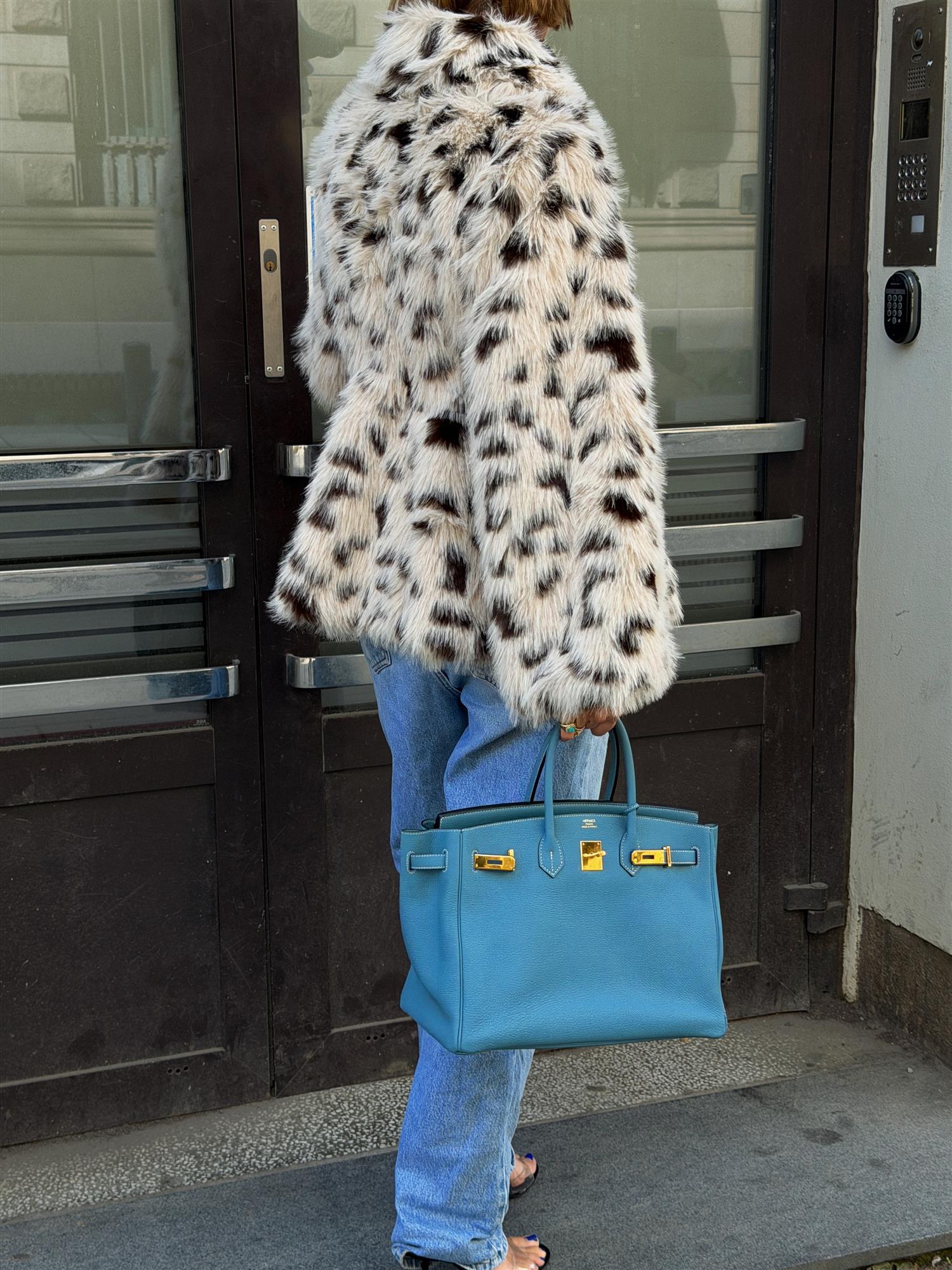 Ellie Fake Fur Leo