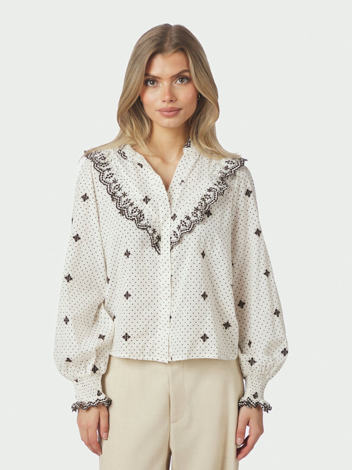 Degas Dot Blouse - Overdeler