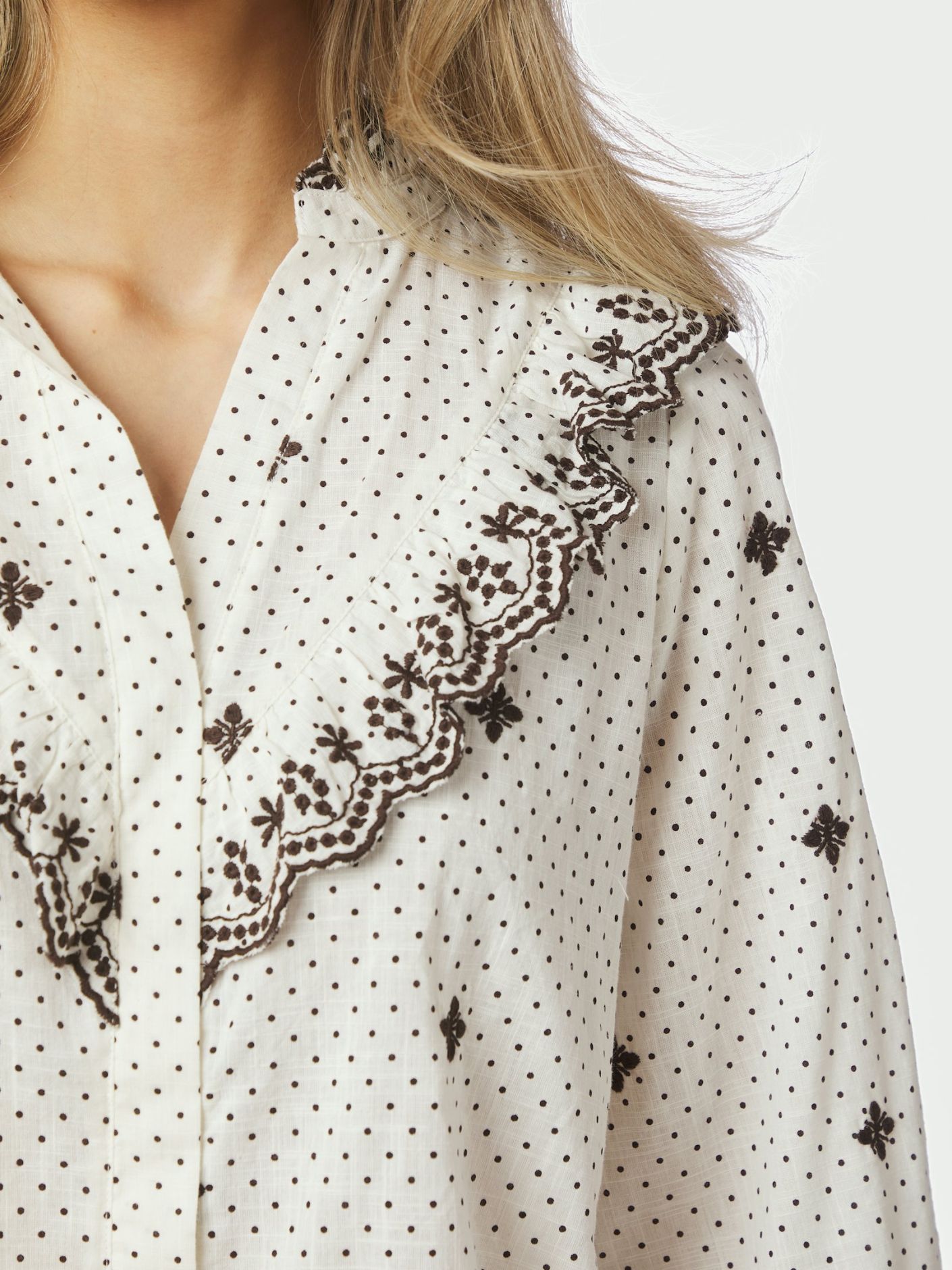 Degas Dot Blouse - Overdeler