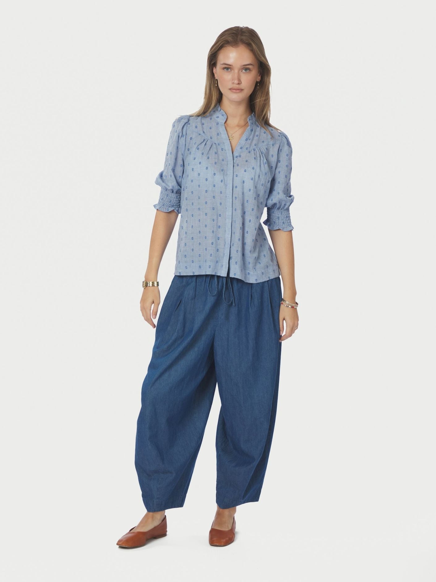 Diana Dobby S Blouse - Overdeler