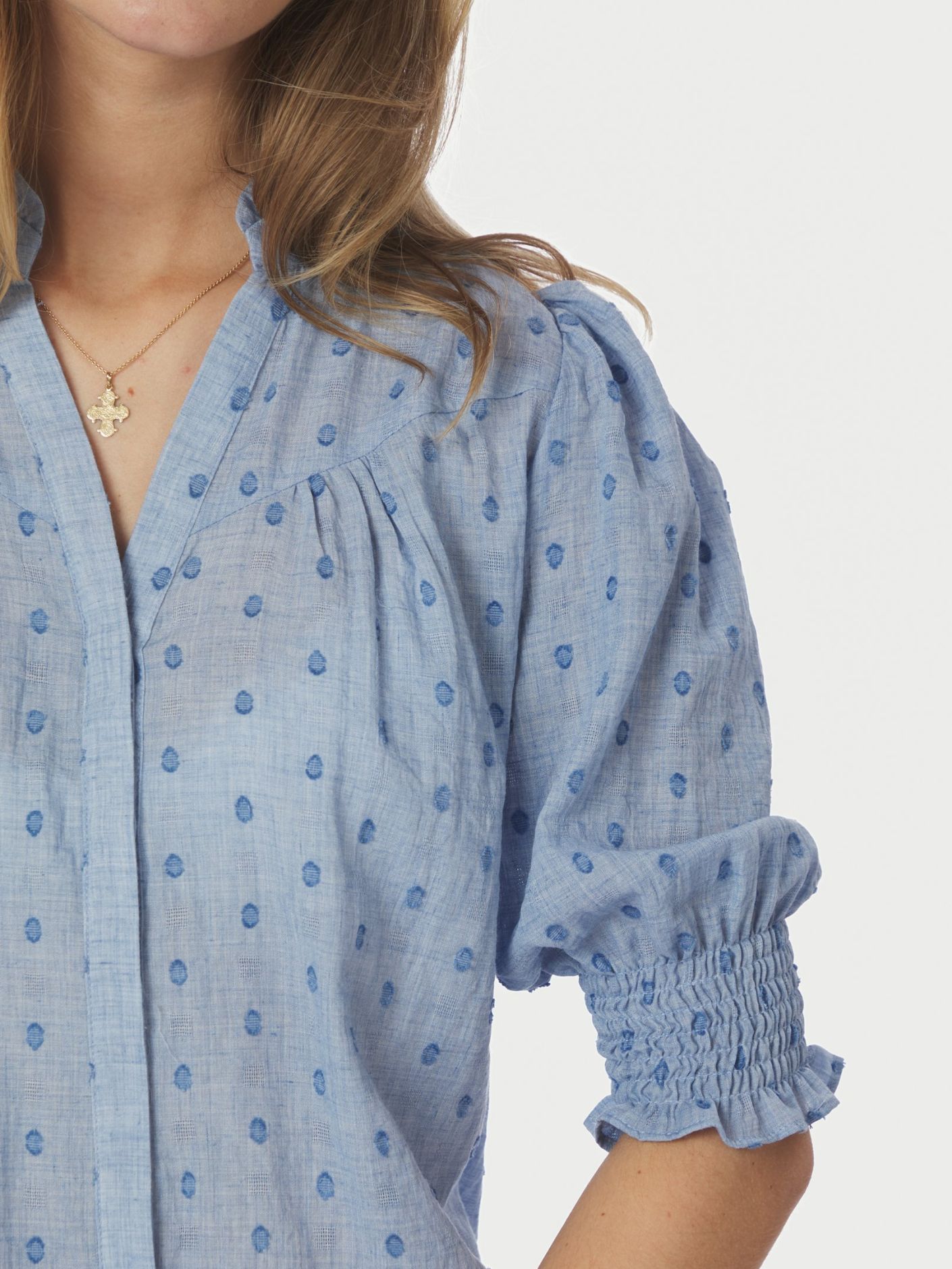 Diana Dobby S Blouse - Overdeler